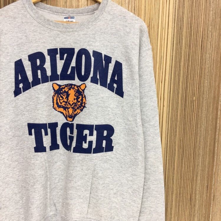 Jerzees Vintage Arizona Tigers Crewneck Sweatshirt Size US M / EU 48-50 / 2 - 4 Thumbnail