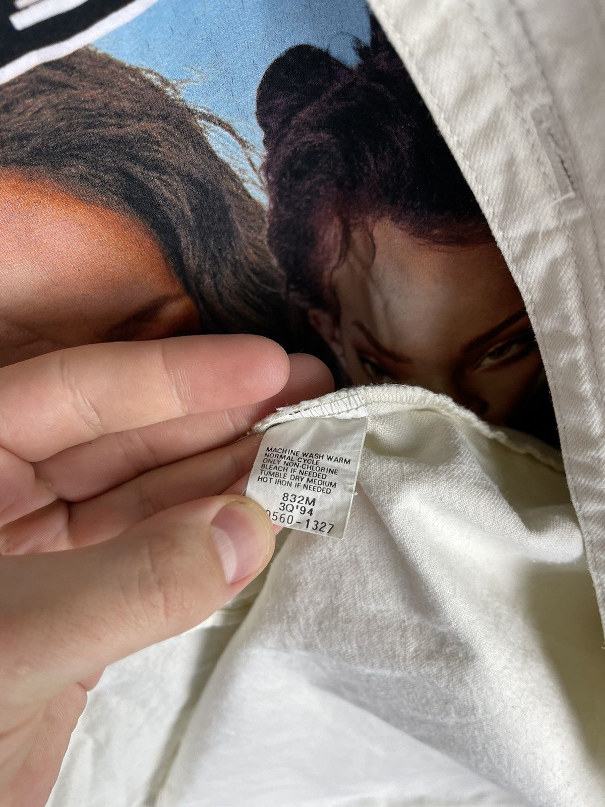 Levi's × Levi's Vintage Clothing Levi’s vintage 90s white button up oversized overshirt shirt Size US L / EU 52-54 / 3 - 10 Thumbnail
