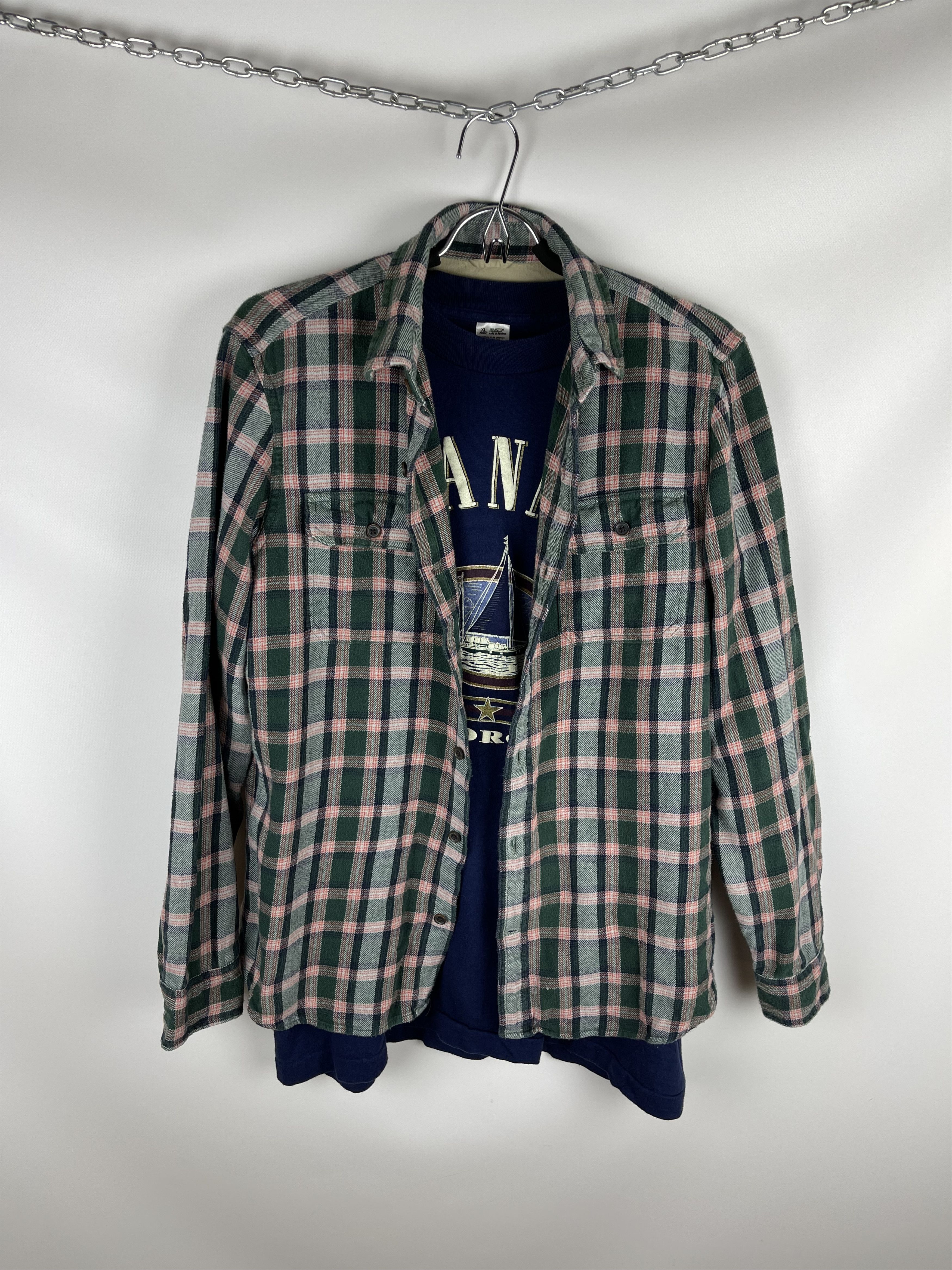 Flannel Gap x Pendleton vntg checkered flannel shirt travis Scott Size US M / EU 48-50 / 2 - 2 Thumbnail
