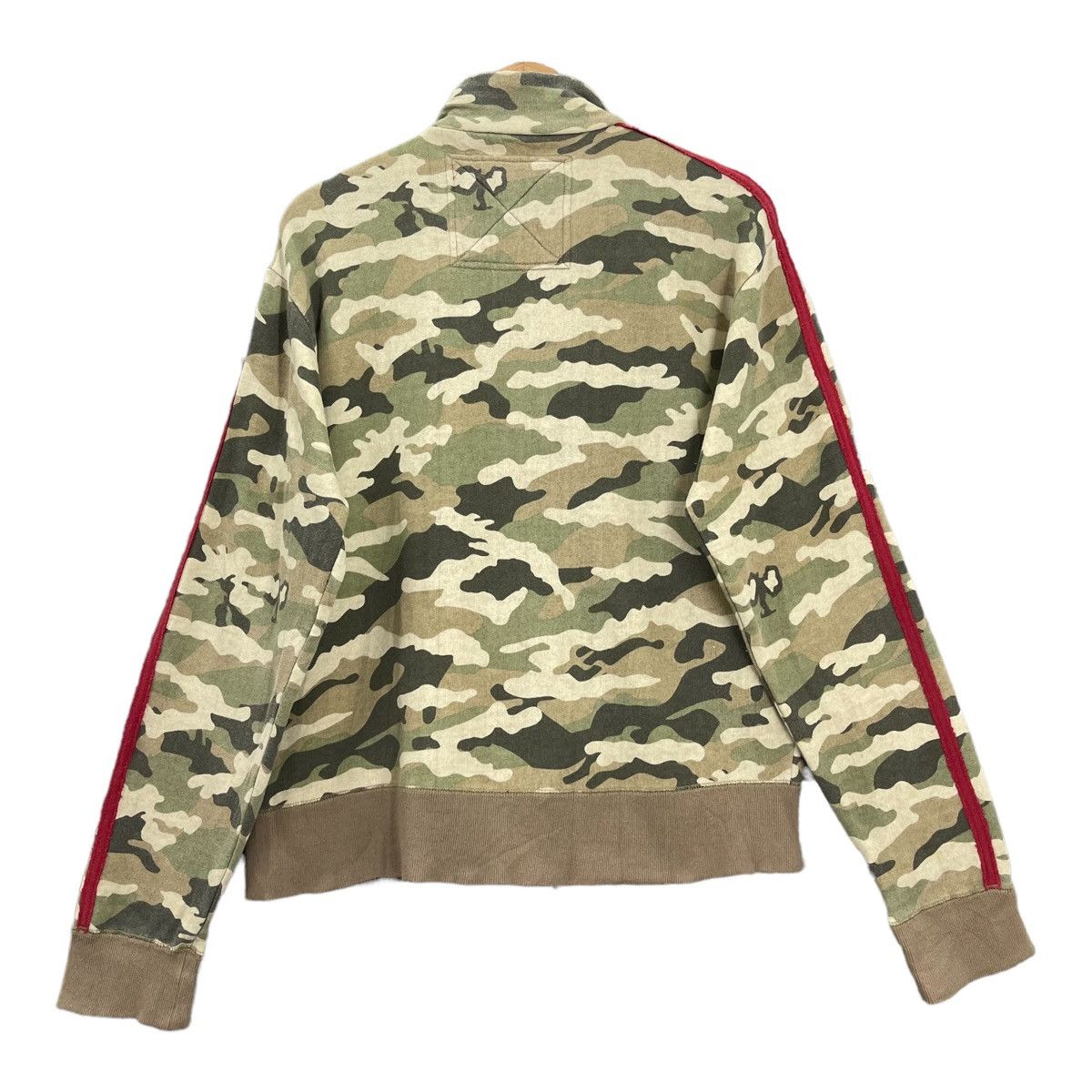 Ocean Pacific Ocean Pacific Camo Big Logo Zipper Sweatshirt Size M Size US M / EU 48-50 / 2 - 6 Thumbnail