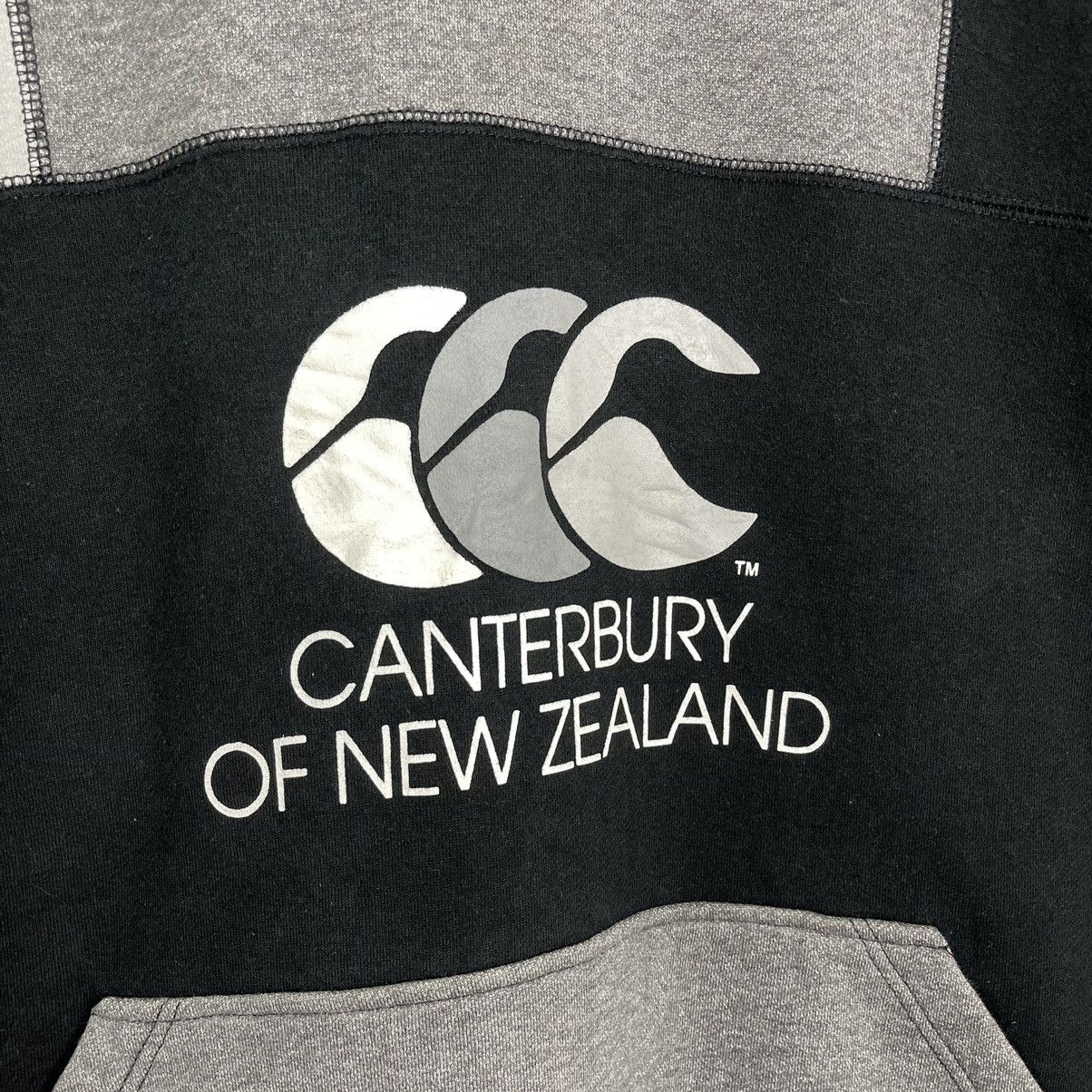 Canterbury of New Zealand × Vintage 90s Canterbury Of New Zealand Big Logo Halfzip Hoodie Size M Size US M / EU 48-50 / 2 - 7 Thumbnail