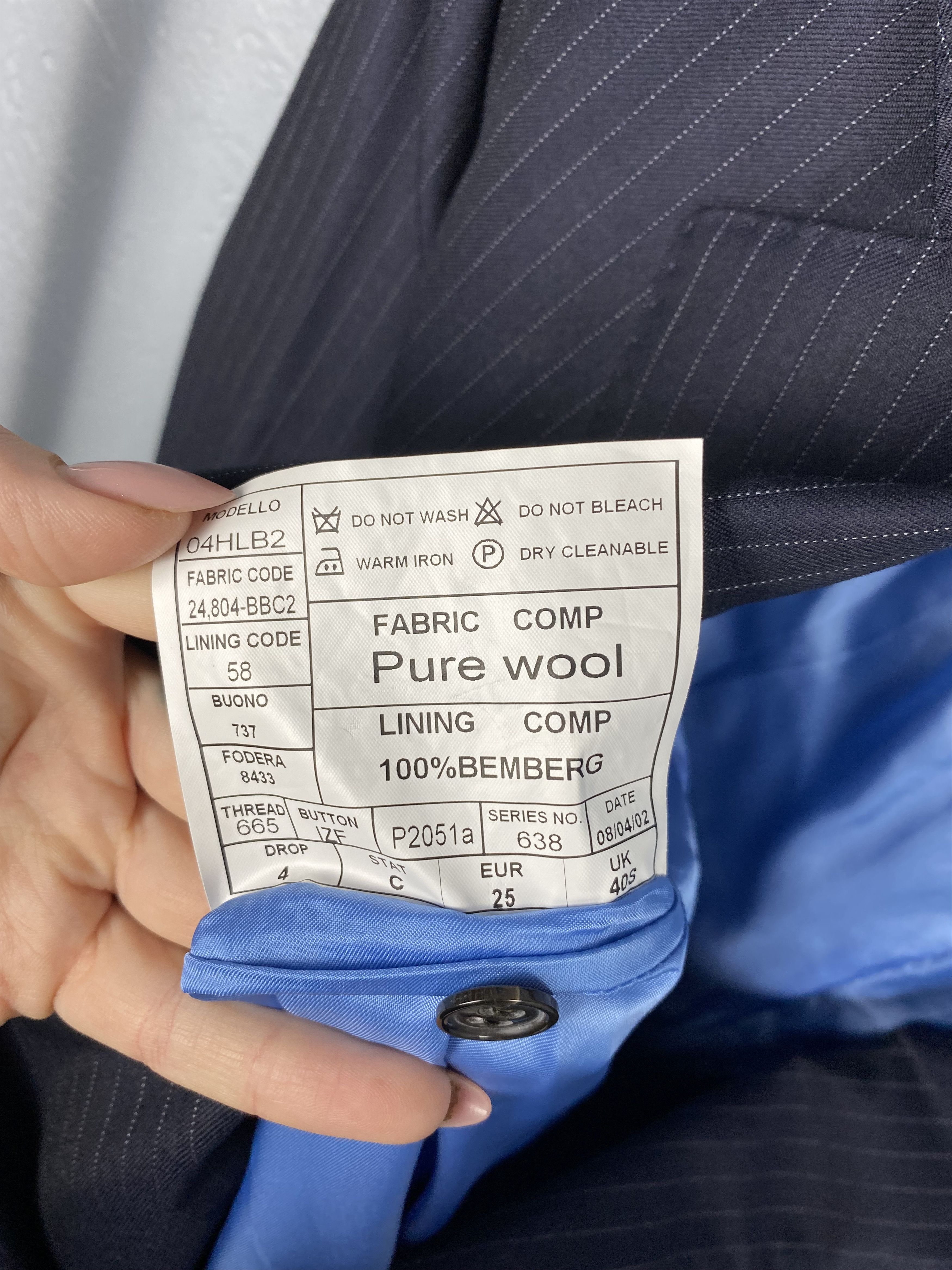 Suitsupply Suitsupply Vintage Wool Blazer Jacket Two Buttons Size US M / EU 48-50 / 2 - 4 Thumbnail