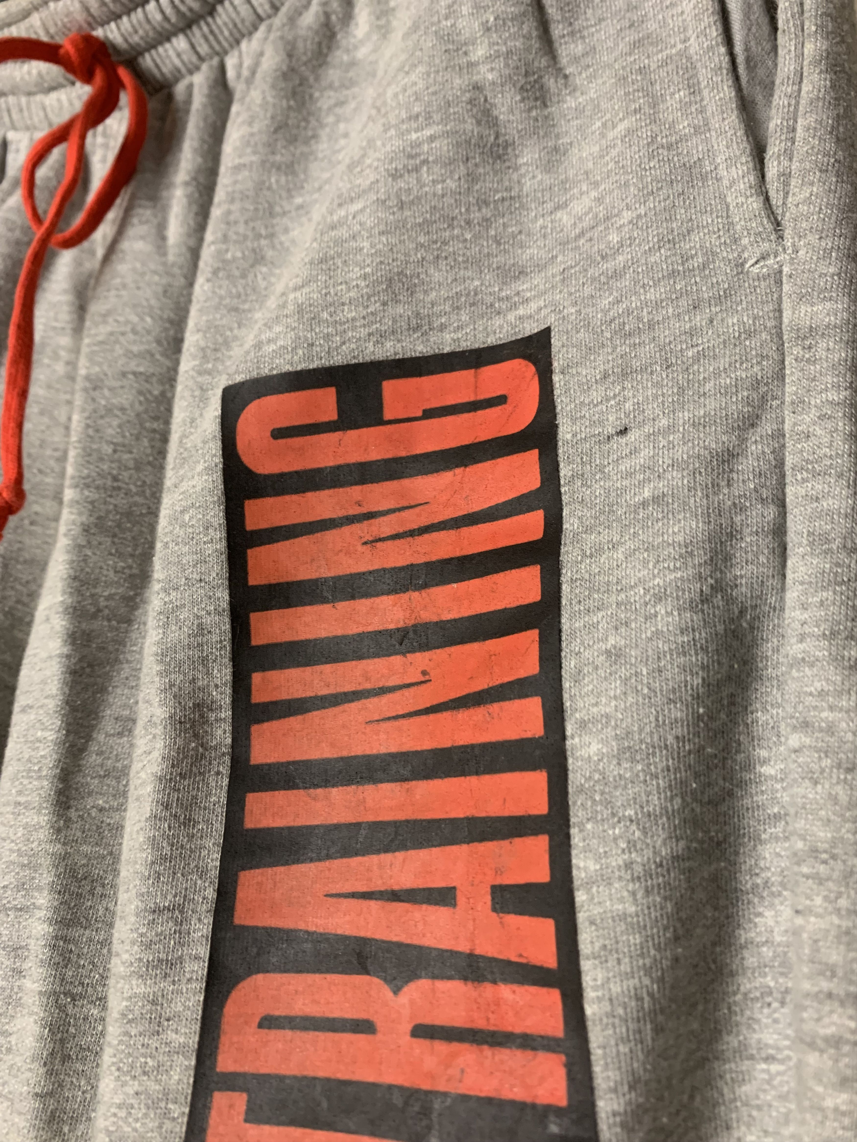 Nike × Vintage Vintage Nike Athletic Cross Training 80s Grey Sweatpants Size US 34 / EU 50 - 4 Thumbnail