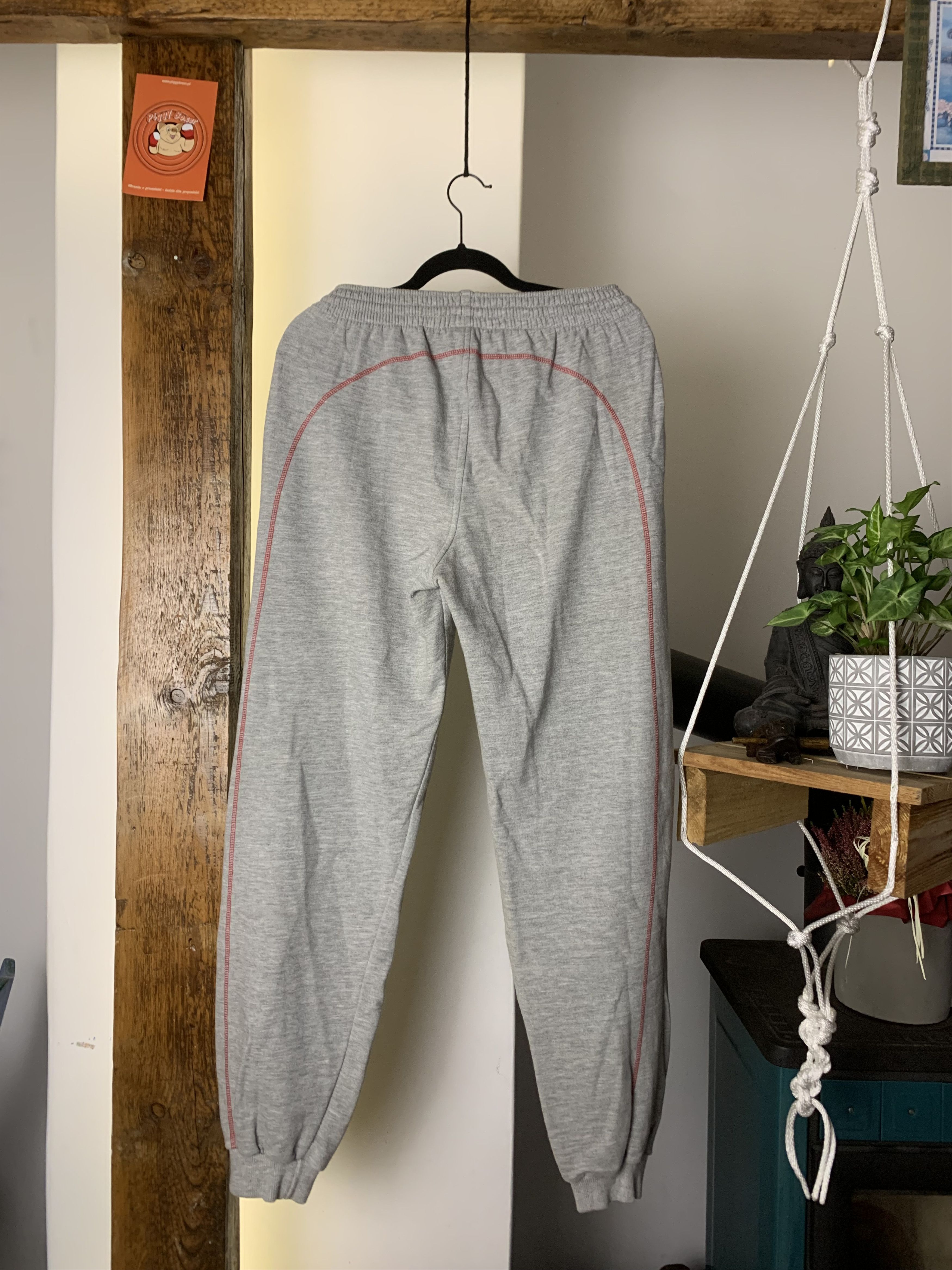 Nike × Vintage Vintage Nike Athletic Cross Training 80s Grey Sweatpants Size US 34 / EU 50 - 2 Thumbnail