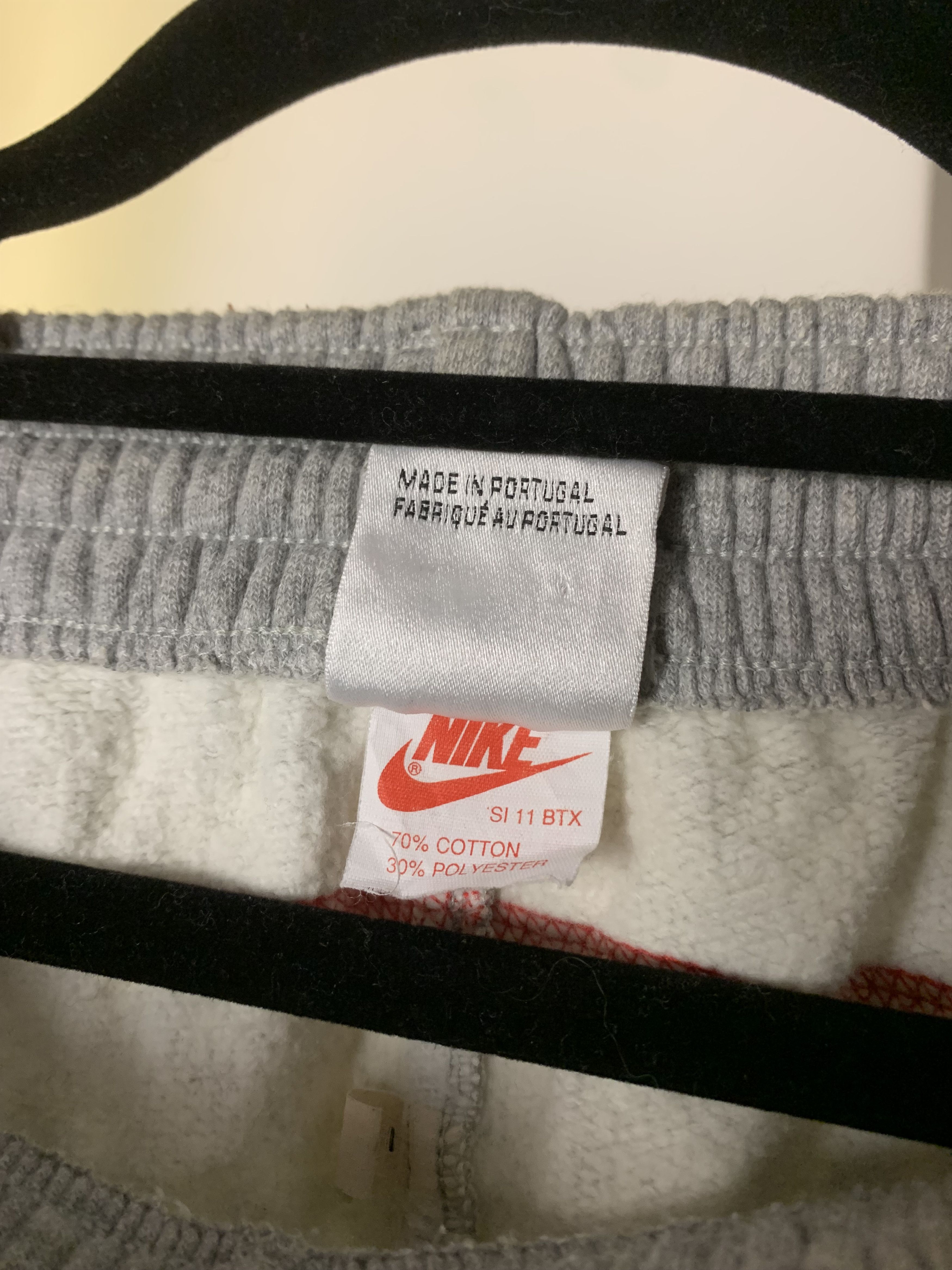 Nike × Vintage Vintage Nike Athletic Cross Training 80s Grey Sweatpants Size US 34 / EU 50 - 6 Thumbnail