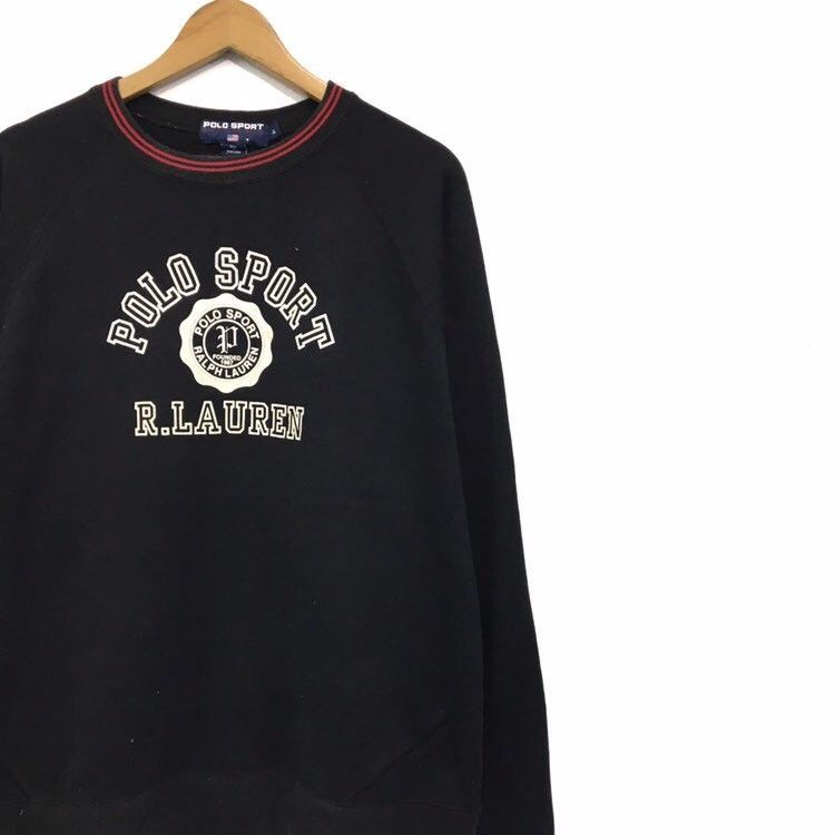 Polo Ralph Lauren × Ralph Lauren × Vintage POLO SPORTS Ralph Lauren Crewneck Sweatshirt Size US XL / EU 56 / 4 - 5 Thumbnail