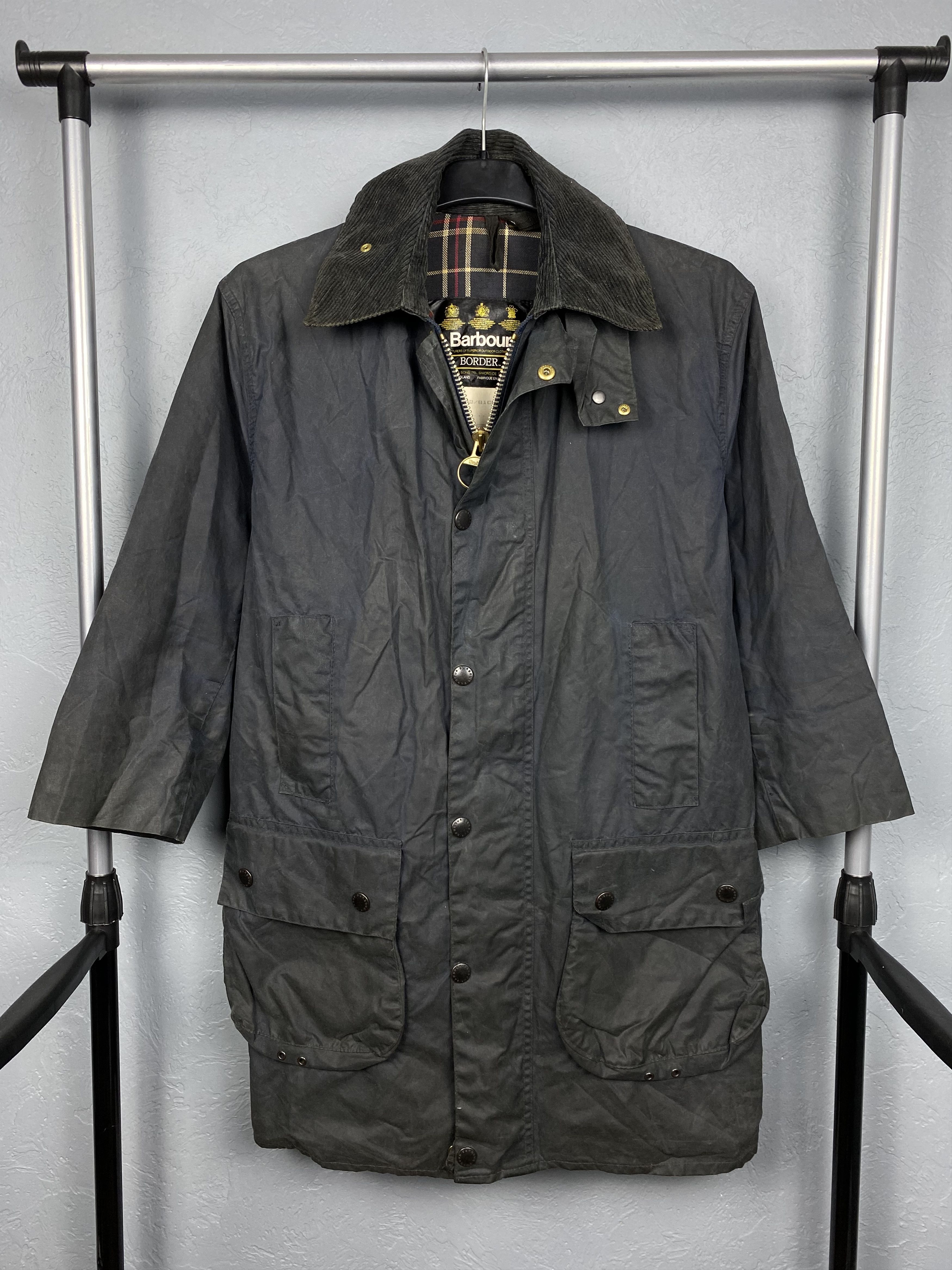 Barbour Barbour Border Vintage Mens Wax Jacket Size US M / EU 48-50 / 2 - 1 Thumbnail