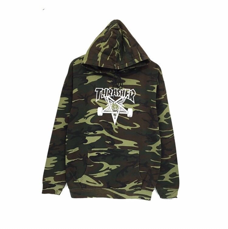 Casquette Thrasher Imprimé Léopard – Marron/Beige – Taille Unique – Homme