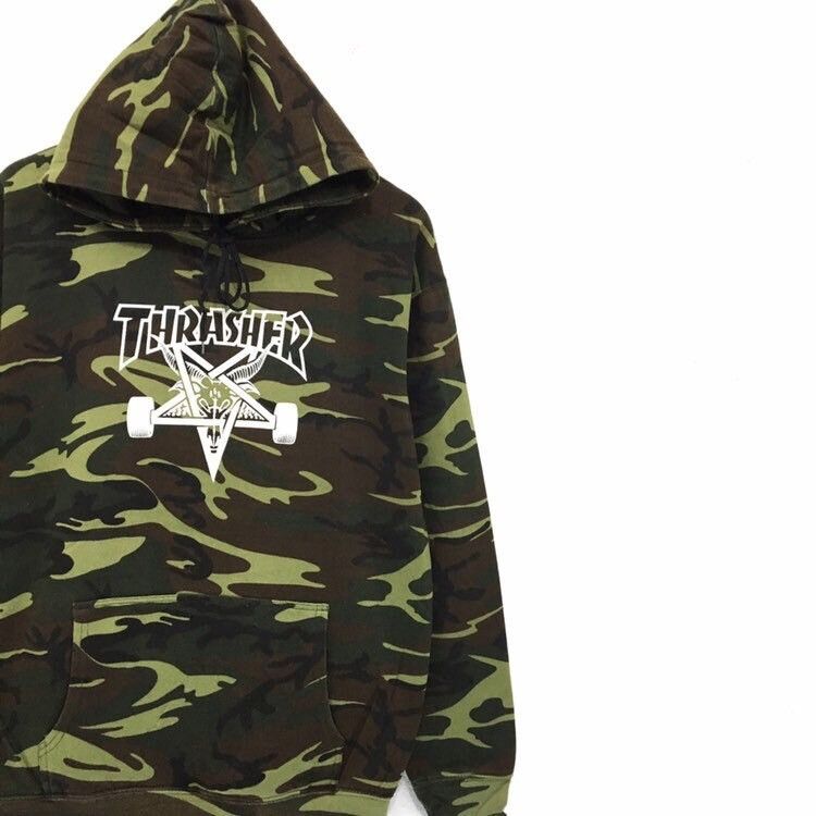 Thrasher Thrasher Skateboard Camouflage Hoodie Size US M / EU 48-50 / 2 - 5 Thumbnail