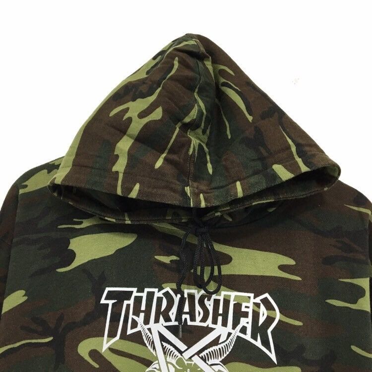 Thrasher Thrasher Skateboard Camouflage Hoodie Size US M / EU 48-50 / 2 - 6 Thumbnail