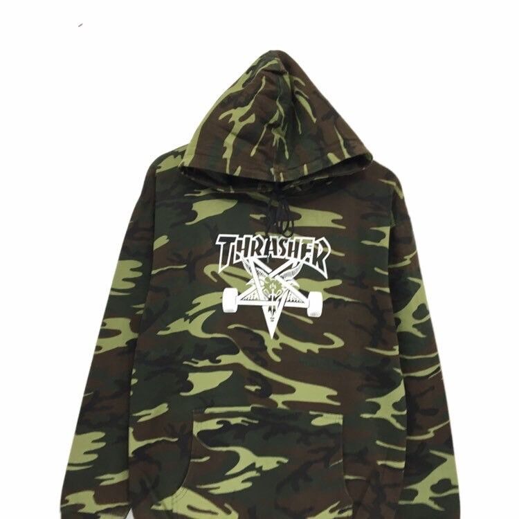Thrasher Thrasher Skateboard Camouflage Hoodie Size US M / EU 48-50 / 2 - 4 Thumbnail