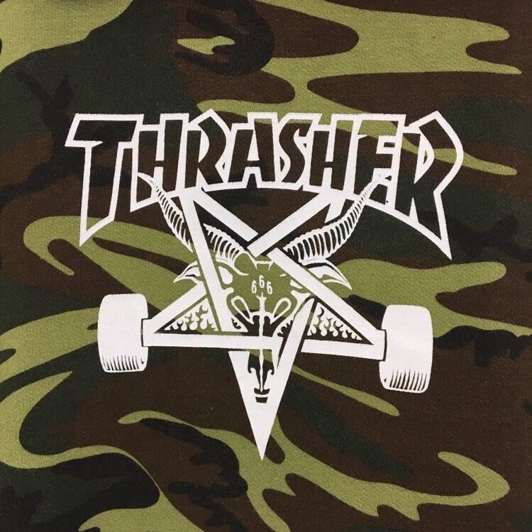 Thrasher Thrasher Skateboard Camouflage Hoodie Size US M / EU 48-50 / 2 - 7 Thumbnail