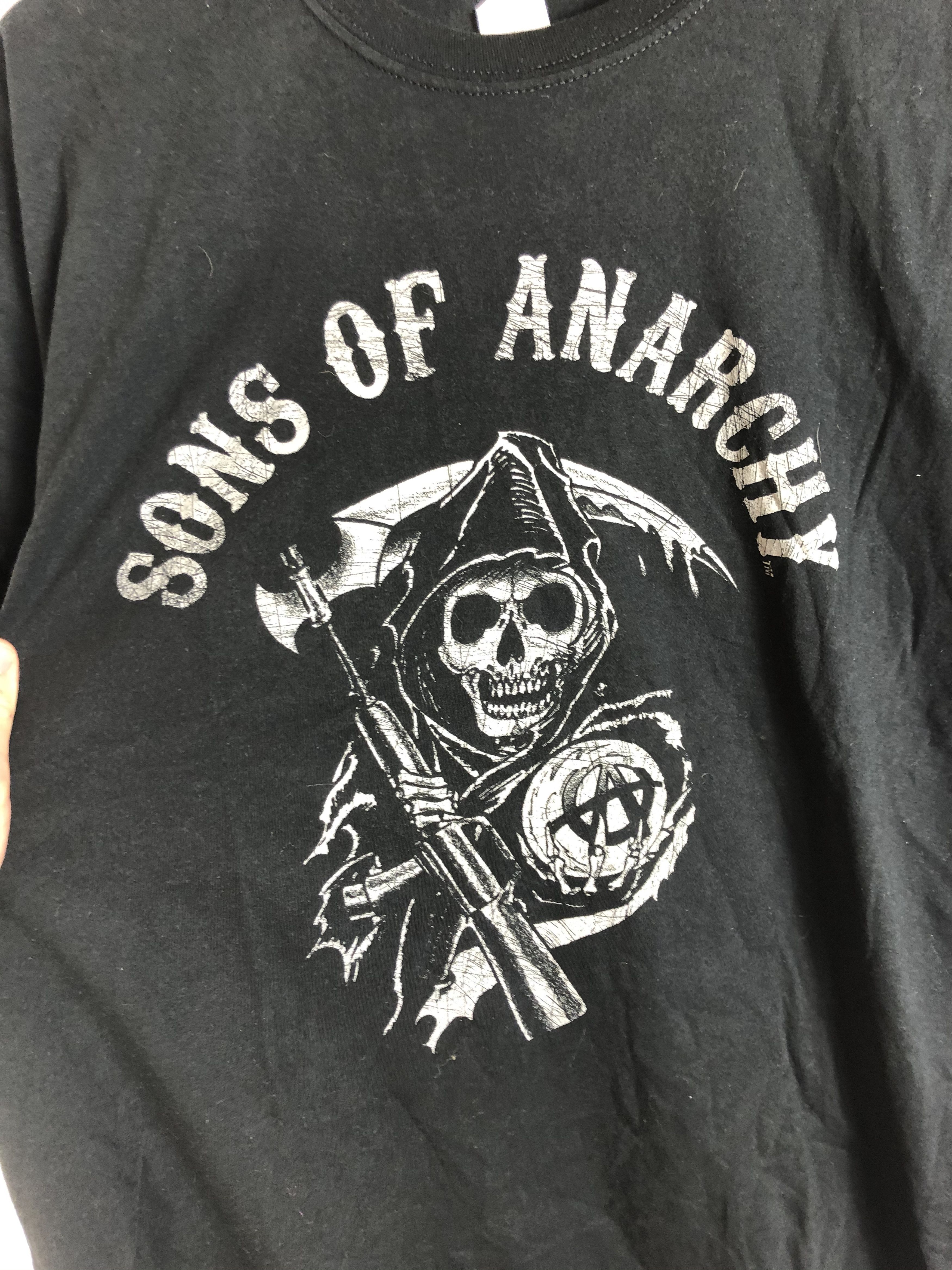 Vintage Vintage SOA Sons of Anarchy T Shirt Size US XXL / EU 58 / 5 - 3 Thumbnail