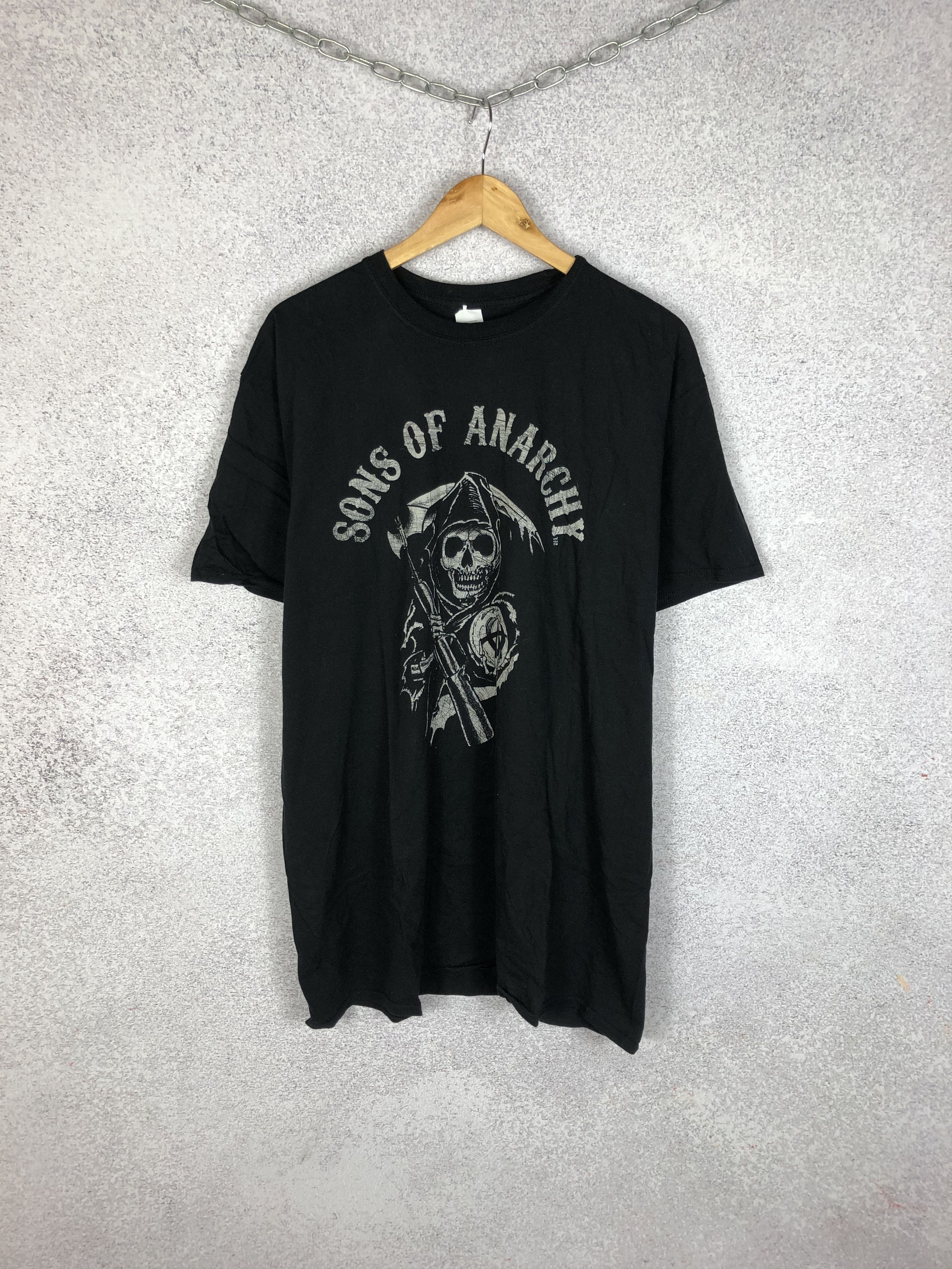 Vintage Vintage SOA Sons of Anarchy T Shirt Size US XXL / EU 58 / 5 - 1 Thumbnail