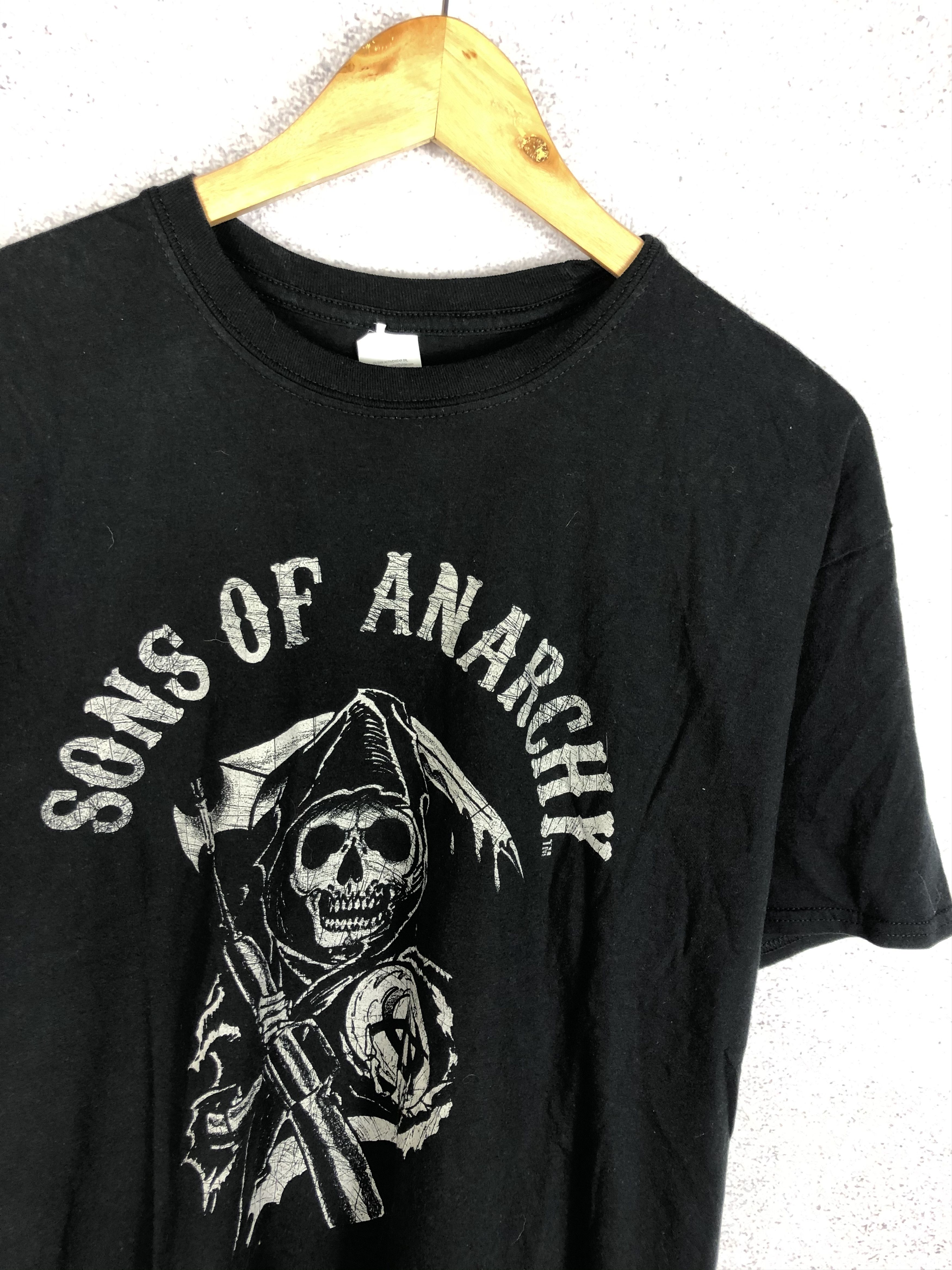 Vintage Vintage SOA Sons of Anarchy T Shirt Size US XXL / EU 58 / 5 - 2 Thumbnail