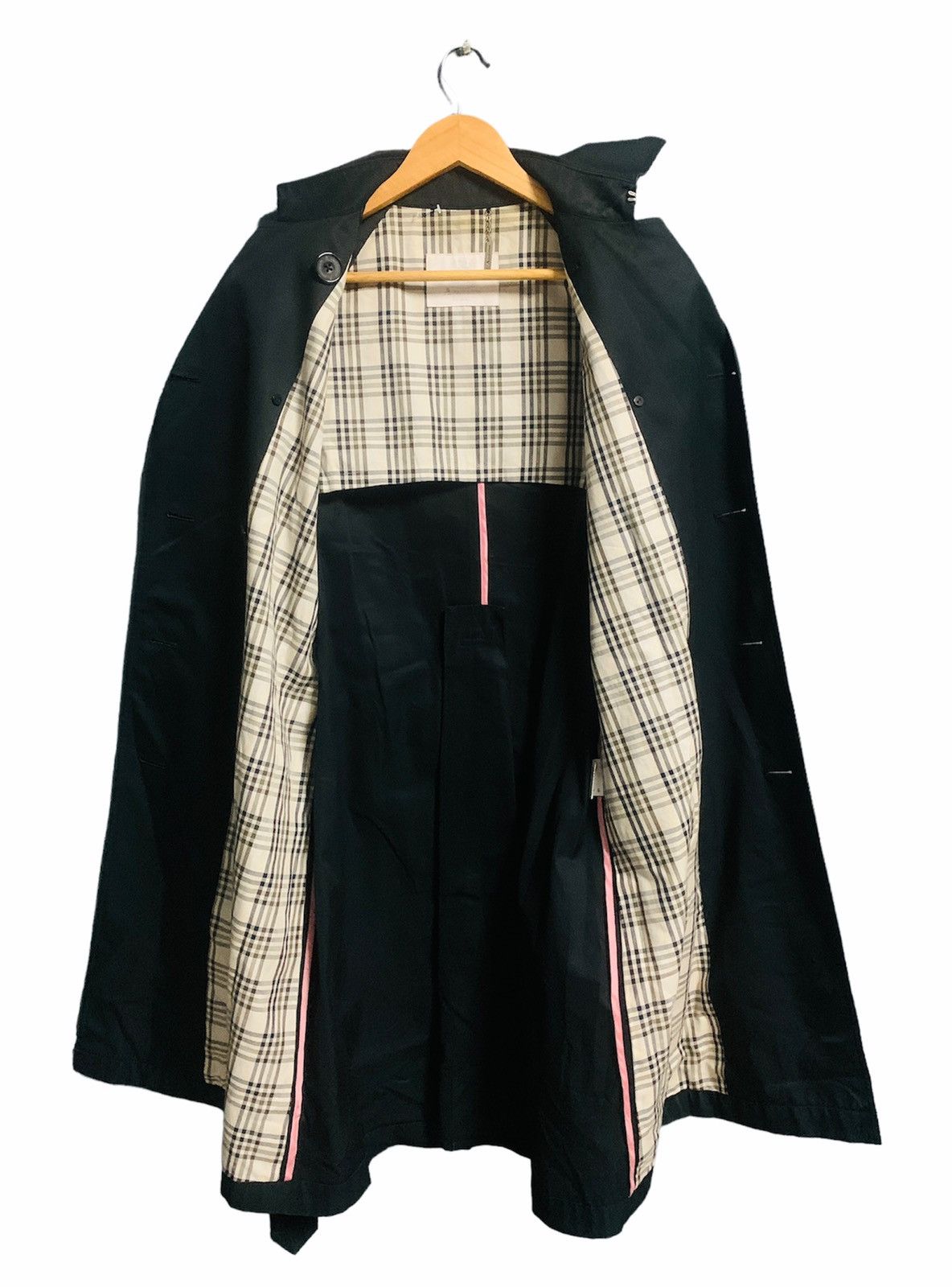Aquascutum × Designer VINTAGE AQUASCUTUM UK LABEL DOUBLE BREASTED TRENCH Size US S / EU 44-46 / 1 - 4 Thumbnail