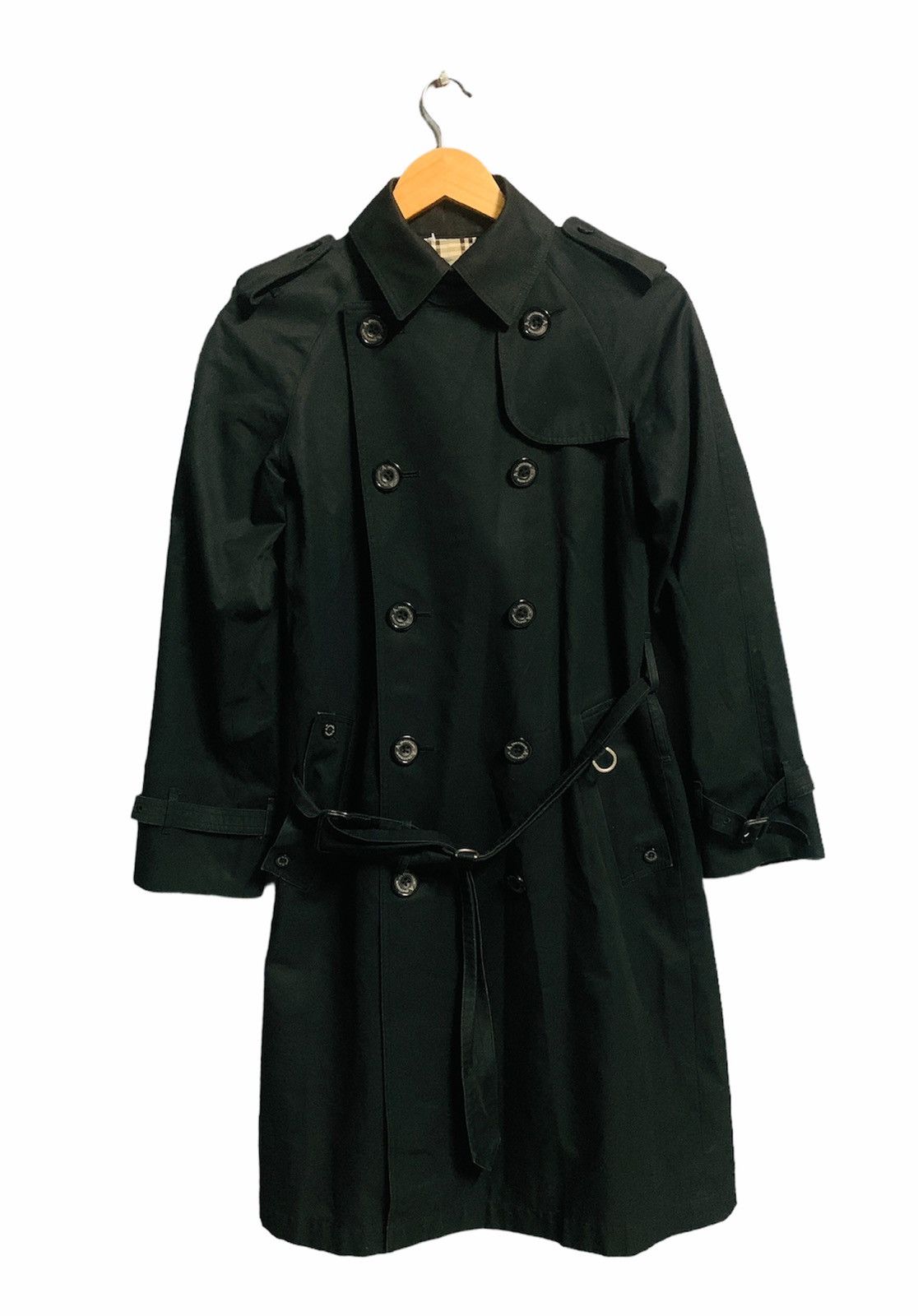 Aquascutum × Designer VINTAGE AQUASCUTUM UK LABEL DOUBLE BREASTED TRENCH Size US S / EU 44-46 / 1 - 1 Thumbnail