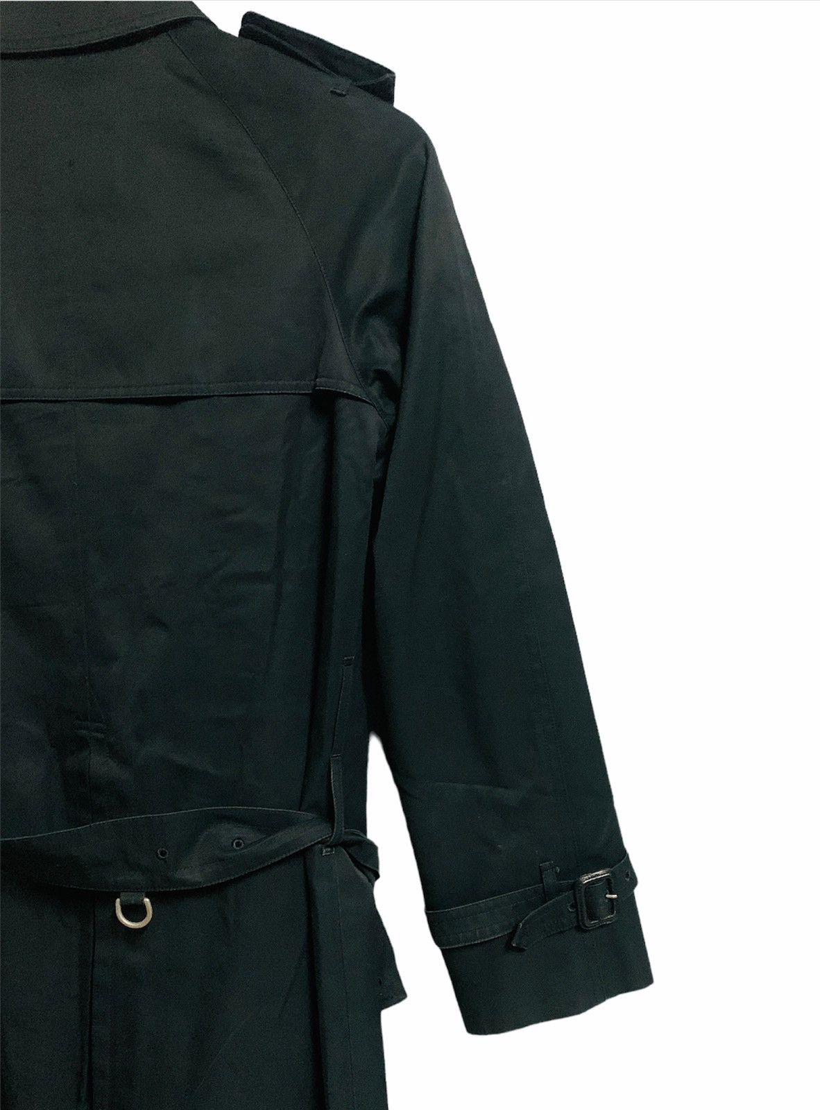 Aquascutum × Designer VINTAGE AQUASCUTUM UK LABEL DOUBLE BREASTED TRENCH Size US S / EU 44-46 / 1 - 8 Thumbnail