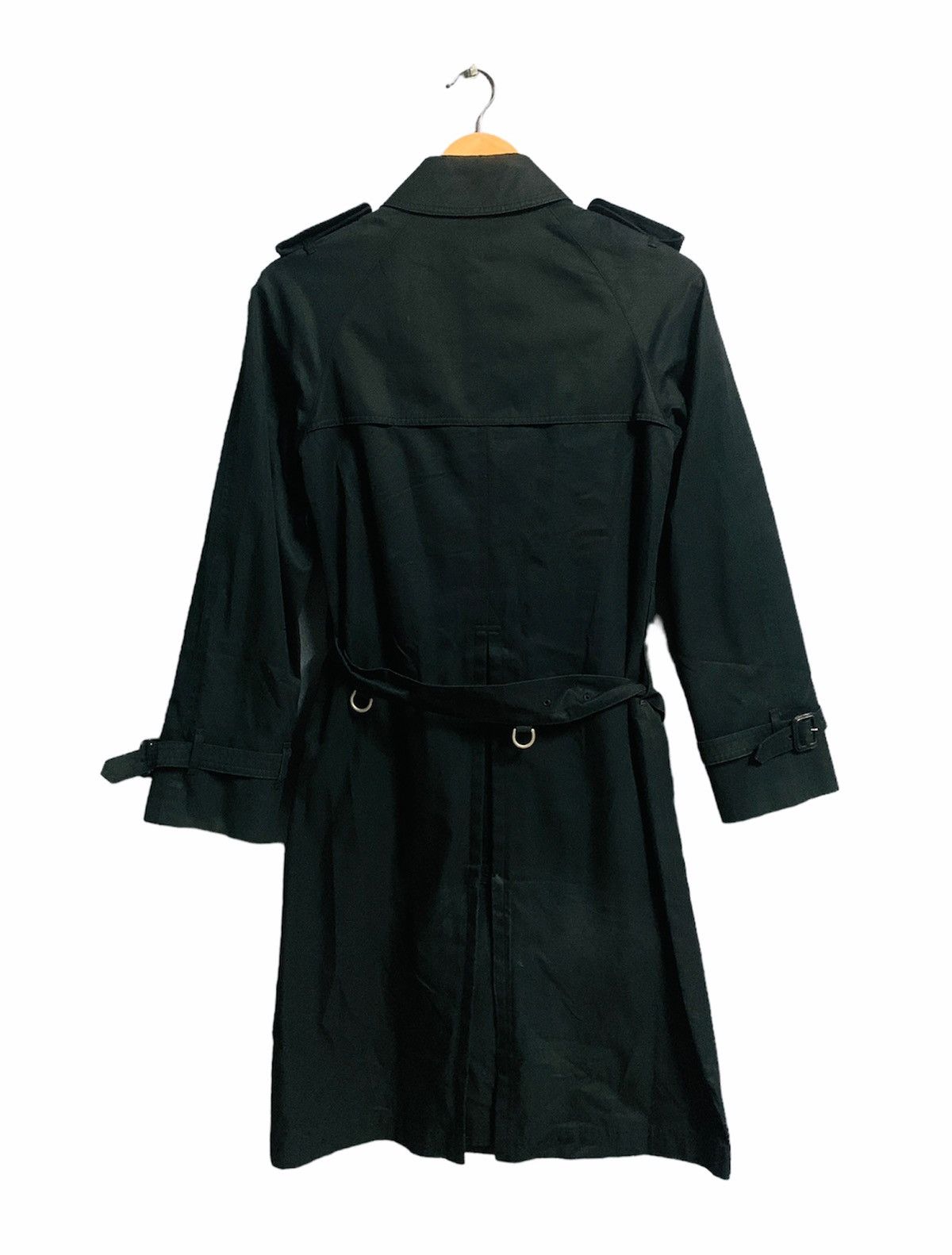Aquascutum × Designer VINTAGE AQUASCUTUM UK LABEL DOUBLE BREASTED TRENCH Size US S / EU 44-46 / 1 - 3 Thumbnail