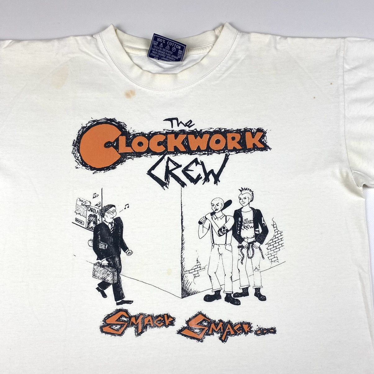 Band Tees Vintage 90’s OI Boot Boys Skinhead Punk Band T Shirt Size US M / EU 48-50 / 2 - 5 Thumbnail