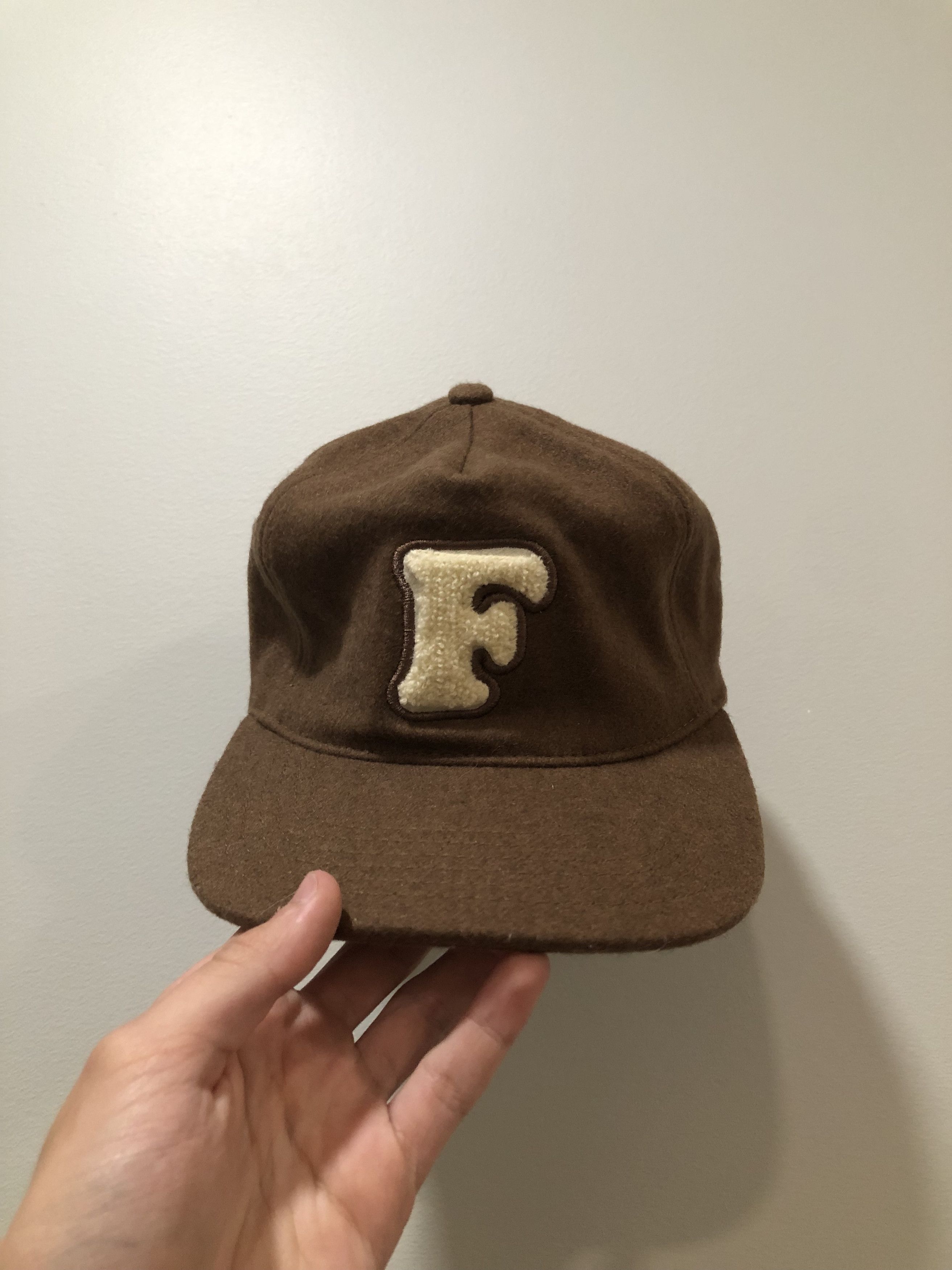 Filthy Project Felt F brown signature hat - OPEN TO OFFERS