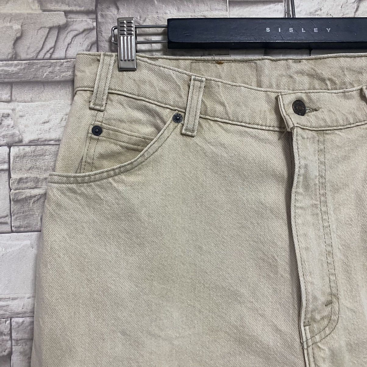 Levi's Vintage Levis 550 Orangetab Baggy Tappered Leg Jeans 33x35 Size US 33 - 6 Thumbnail