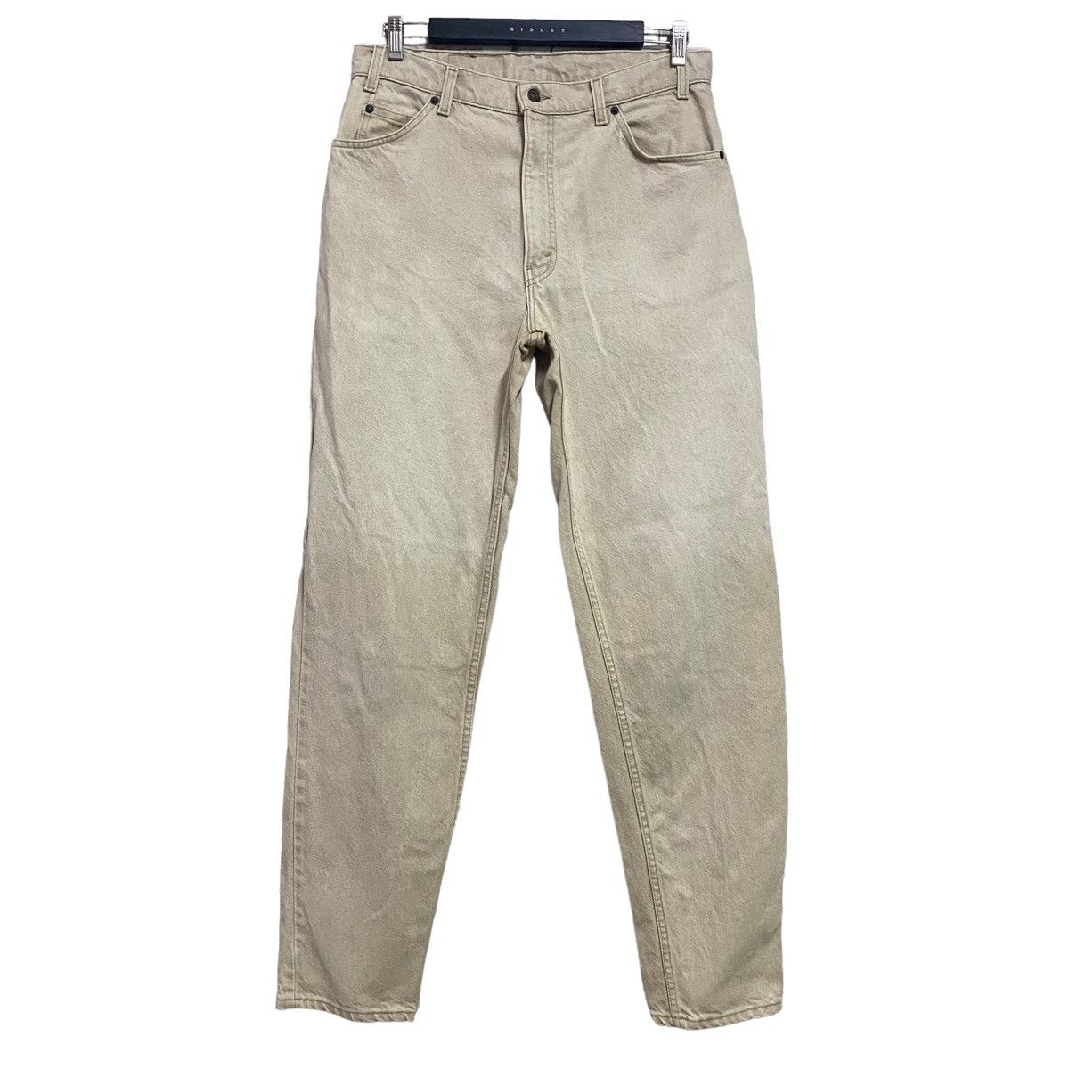 Levi's Vintage Levis 550 Orangetab Baggy Tappered Leg Jeans 33x35 Size US 33 - 2 Thumbnail
