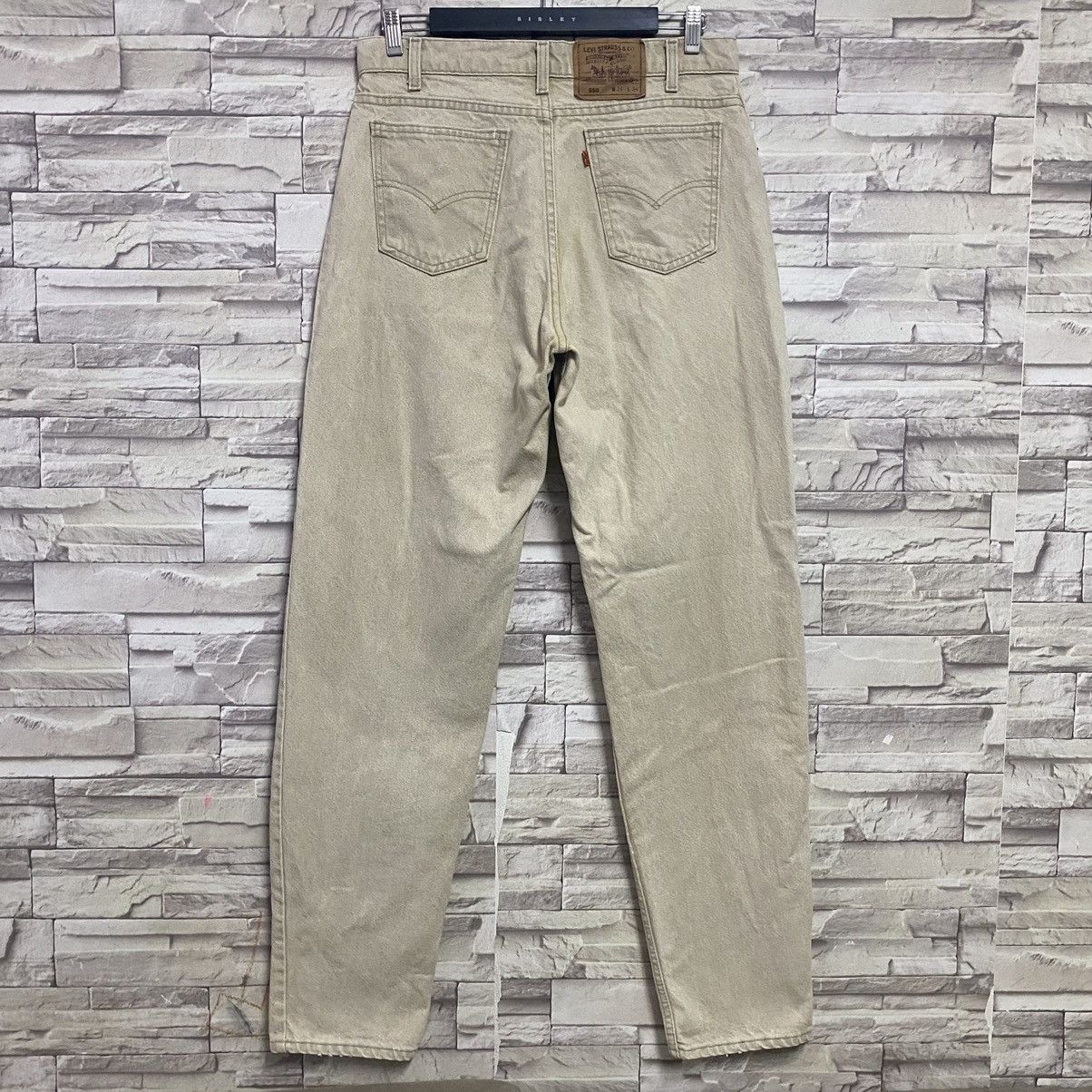 Levi's Vintage Levis 550 Orangetab Baggy Tappered Leg Jeans 33x35 Size US 33 - 8 Thumbnail