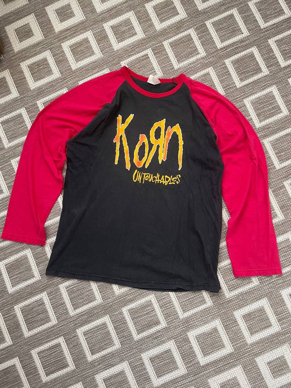 Band Tees Vintage Korn untouchable 2002 tour long sleeve t shirt Size US M / EU 48-50 / 2 - 1 Thumbnail