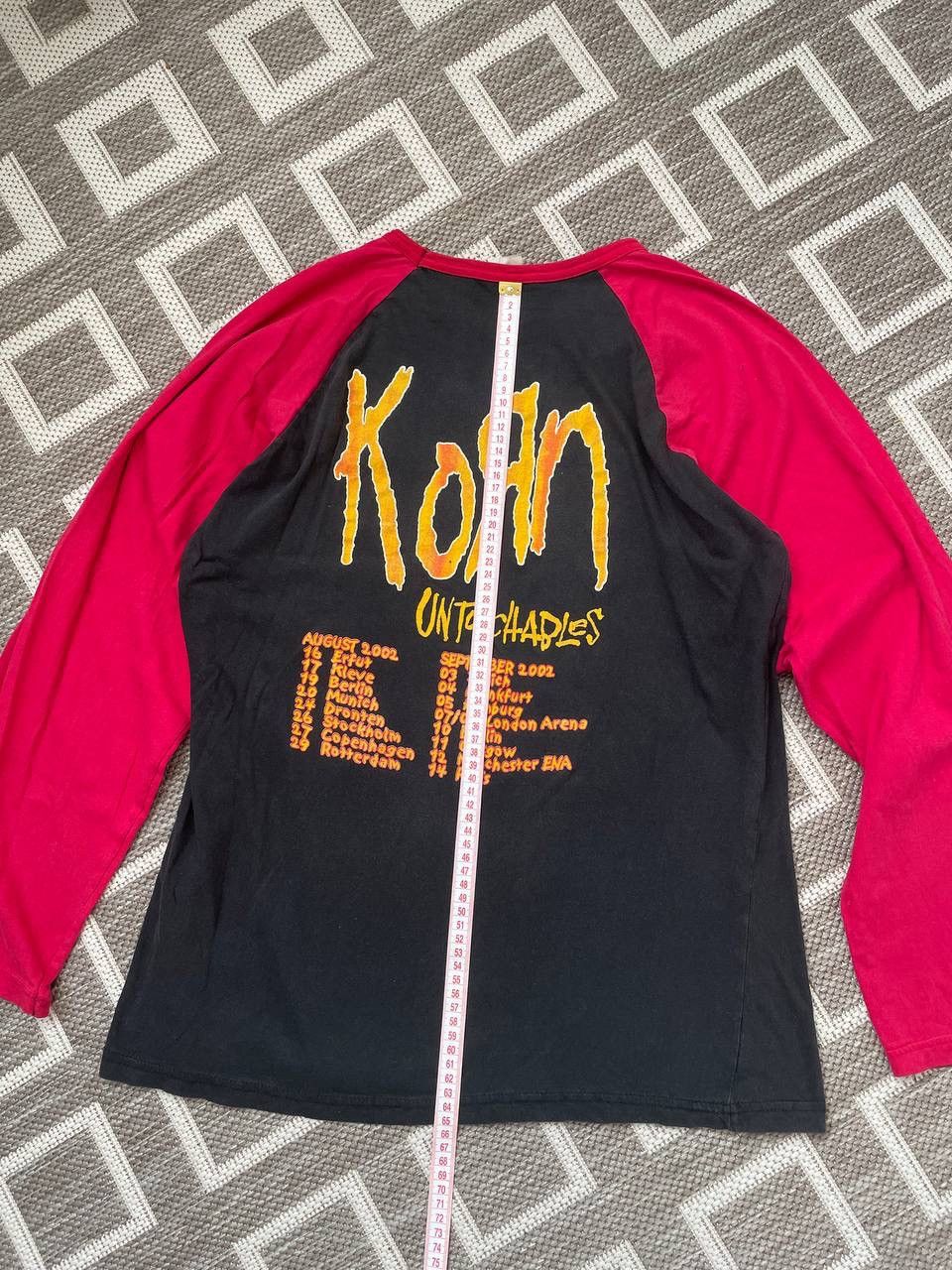 Band Tees Vintage Korn untouchable 2002 tour long sleeve t shirt Size US M / EU 48-50 / 2 - 10 Thumbnail