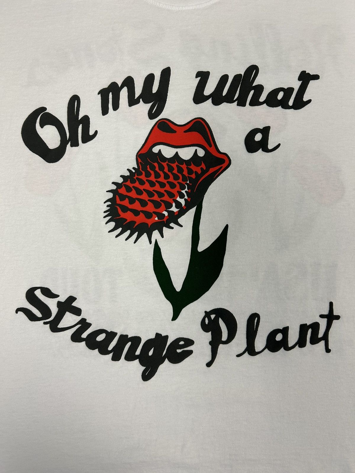 Cactus Plant Flea Market × The Rolling Stones CPFM x Rolling Stones Strange Plant T-shirt White (Small) Size US S / EU 44-46 / 1 - 2 Thumbnail