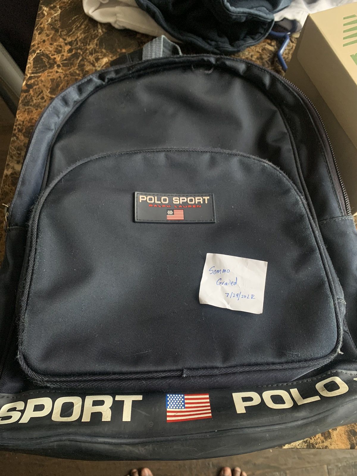 Polo Ralph Lauren × Vintage Vintage Polo Sport Backpack Size ONE SIZE - 1 Thumbnail