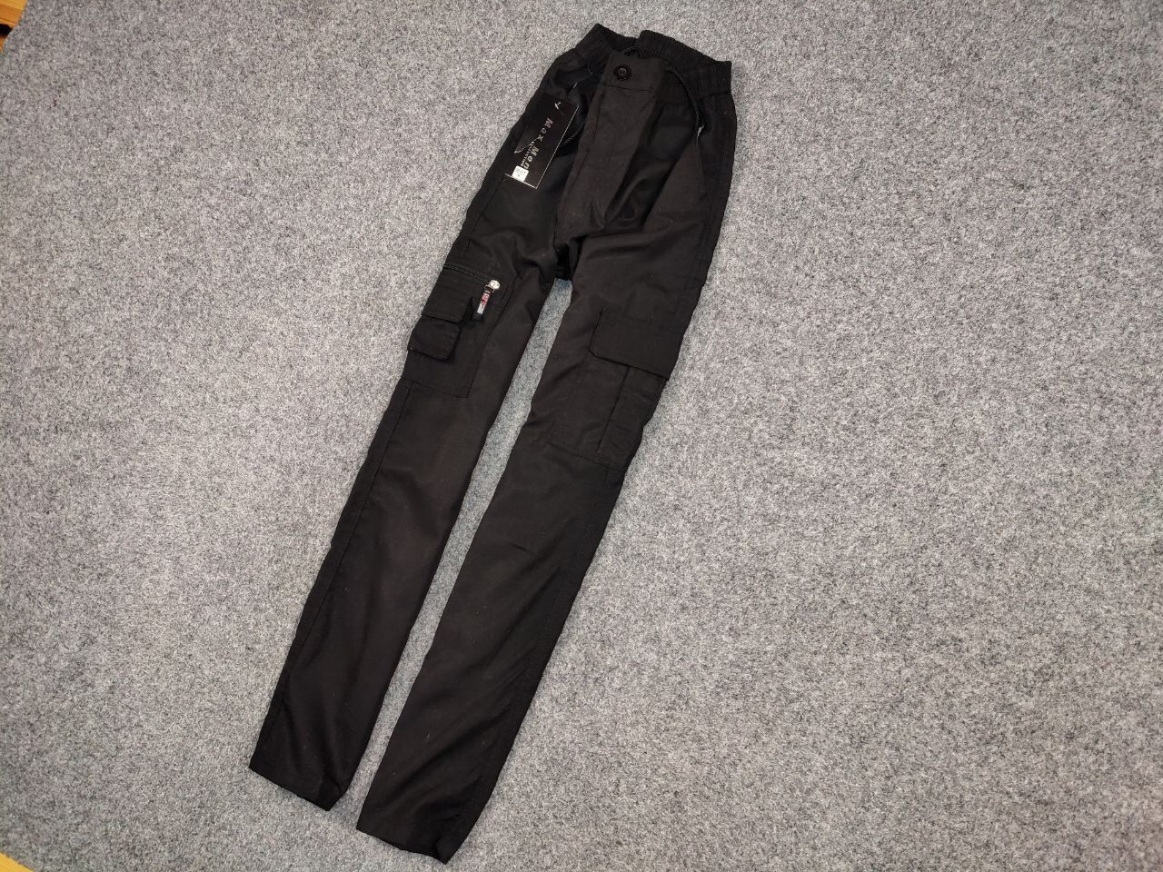 Japanese Brand Vintage 90's Cargo Pants Travis Scott Japan Black Hype Size US 32 / EU 48 - 3 Thumbnail