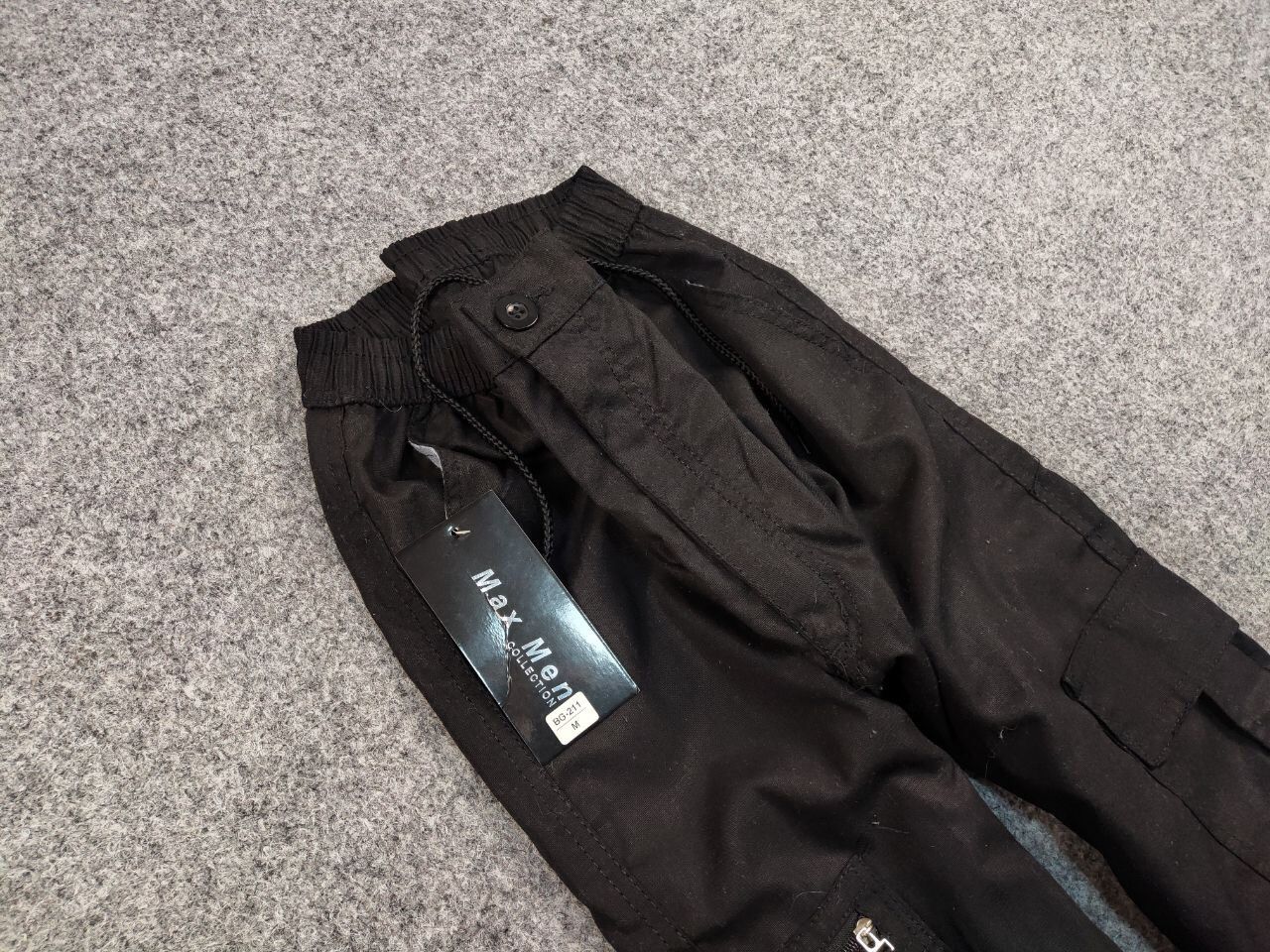 Japanese Brand Vintage 90's Cargo Pants Travis Scott Japan Black Hype Size US 32 / EU 48 - 11 Thumbnail
