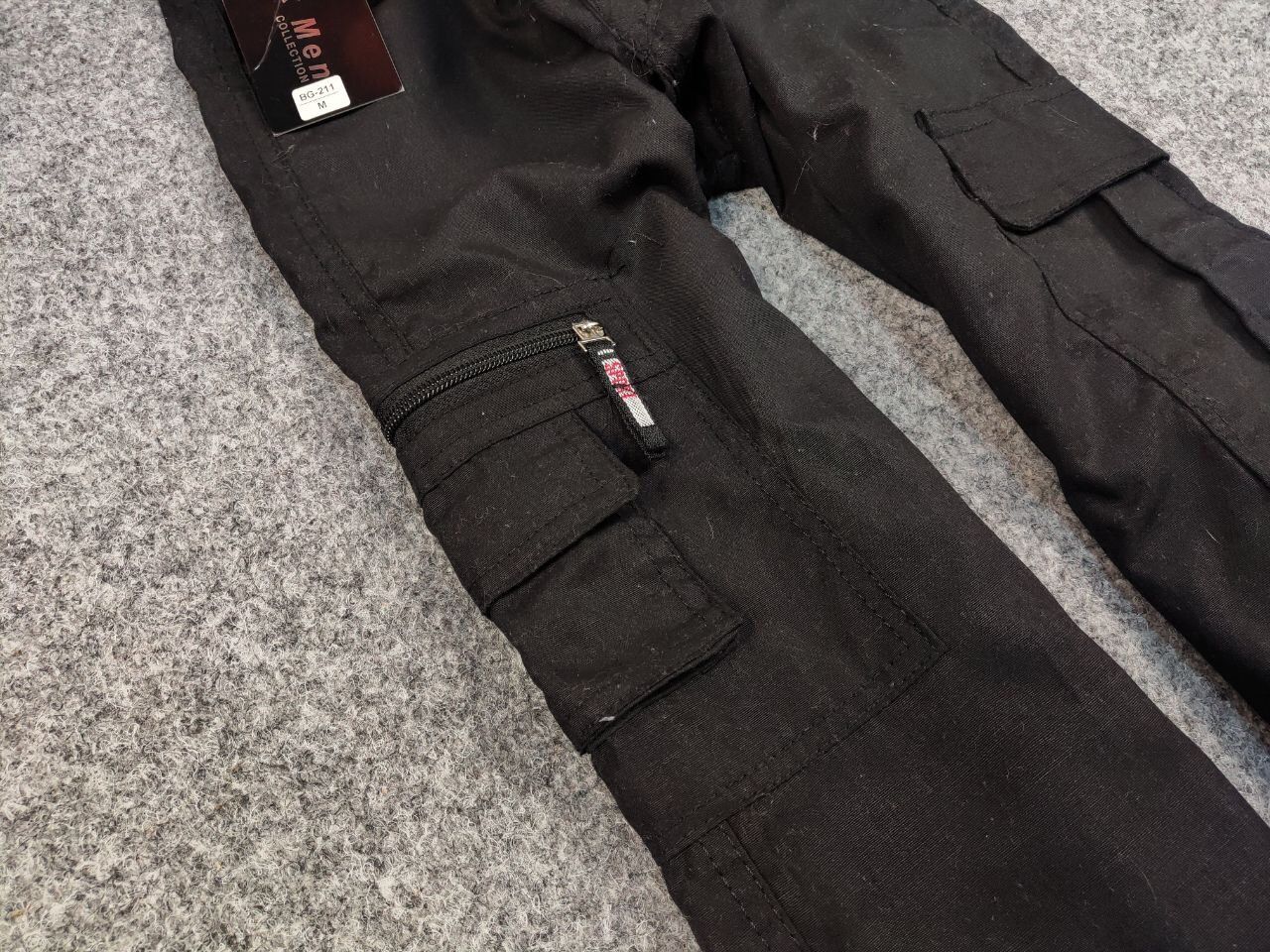 Japanese Brand Vintage 90's Cargo Pants Travis Scott Japan Black Hype Size US 32 / EU 48 - 9 Thumbnail