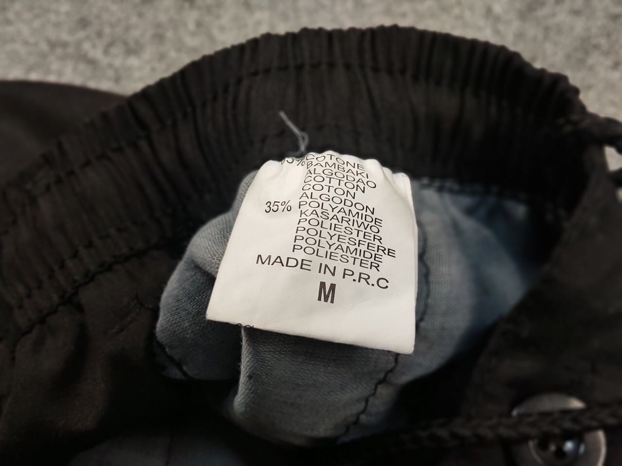 Japanese Brand Vintage 90's Cargo Pants Travis Scott Japan Black Hype Size US 32 / EU 48 - 18 Thumbnail