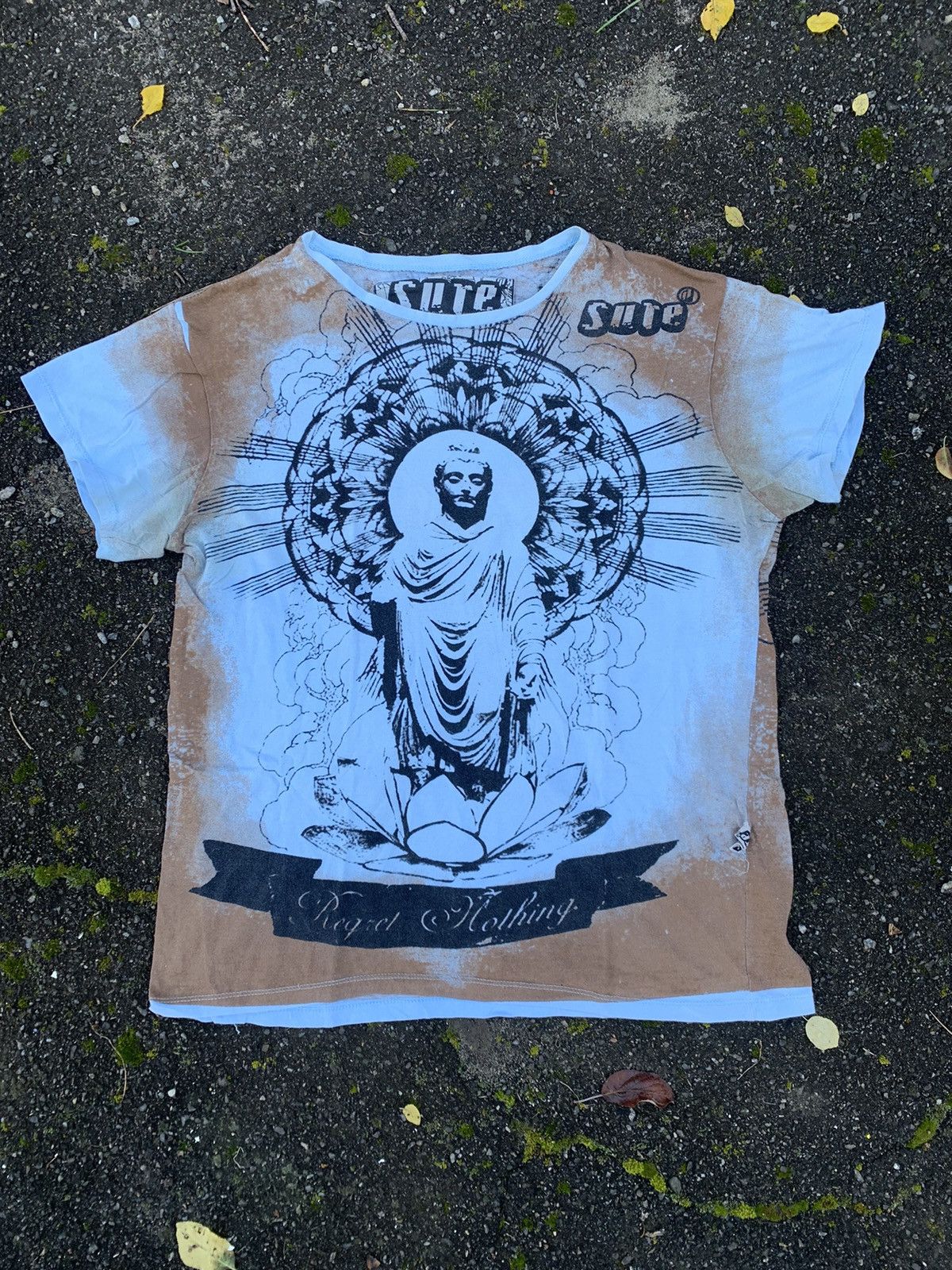 Japanese Brand Sure Vintage Buddha t-shirt Size US M / EU 48-50 / 2 - 1 Thumbnail