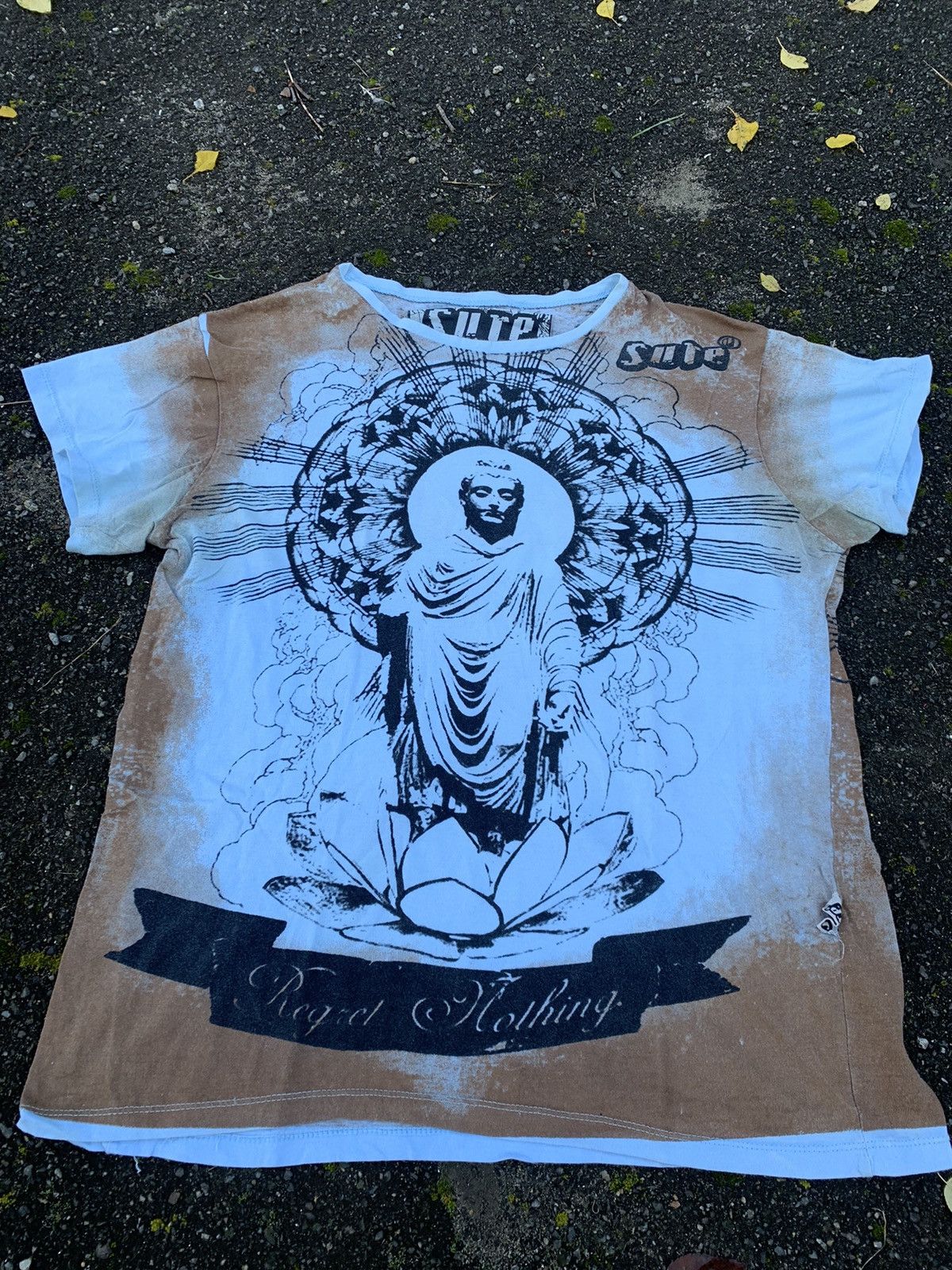 Japanese Brand Sure Vintage Buddha t-shirt Size US M / EU 48-50 / 2 - 3 Thumbnail