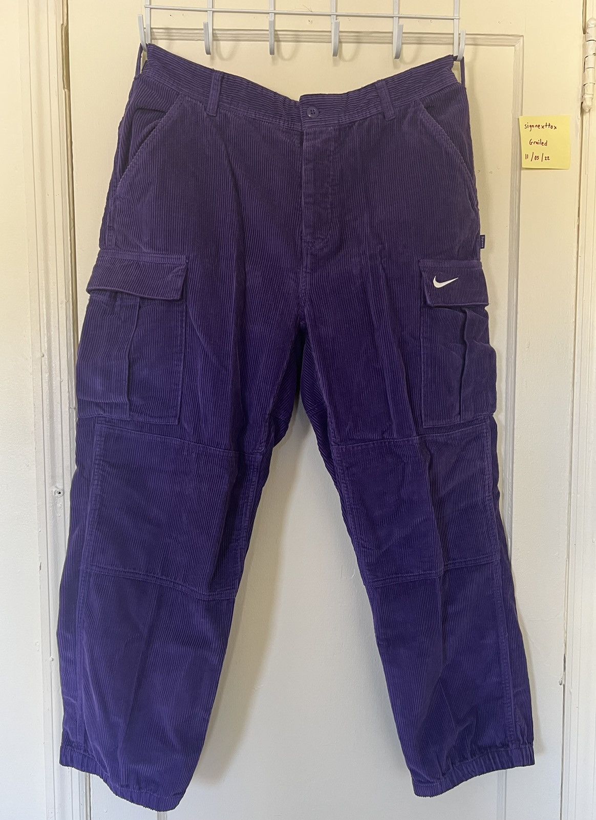 Supreme Supreme | Nike | Arc Corduroy Cargo Pant | Purple | 36