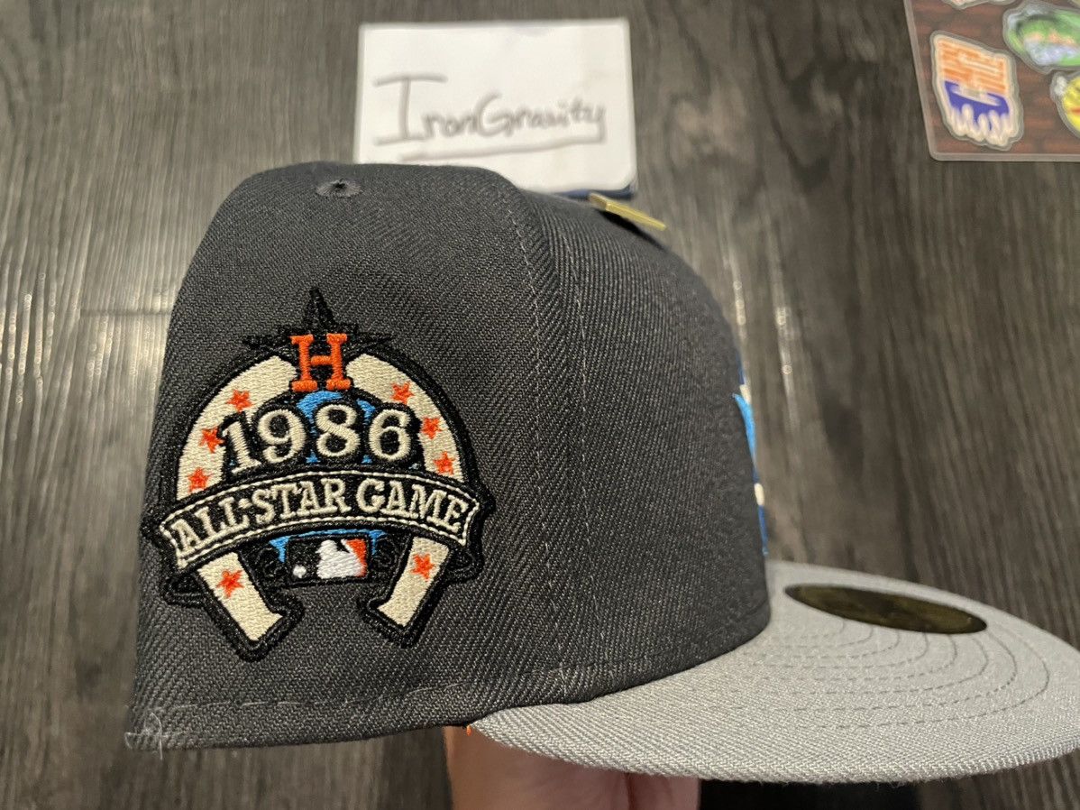 Capsule 7 1/2 Capsule Hats Houston Astros 1986 All Star Charcoal Size ONE SIZE - 3 Thumbnail