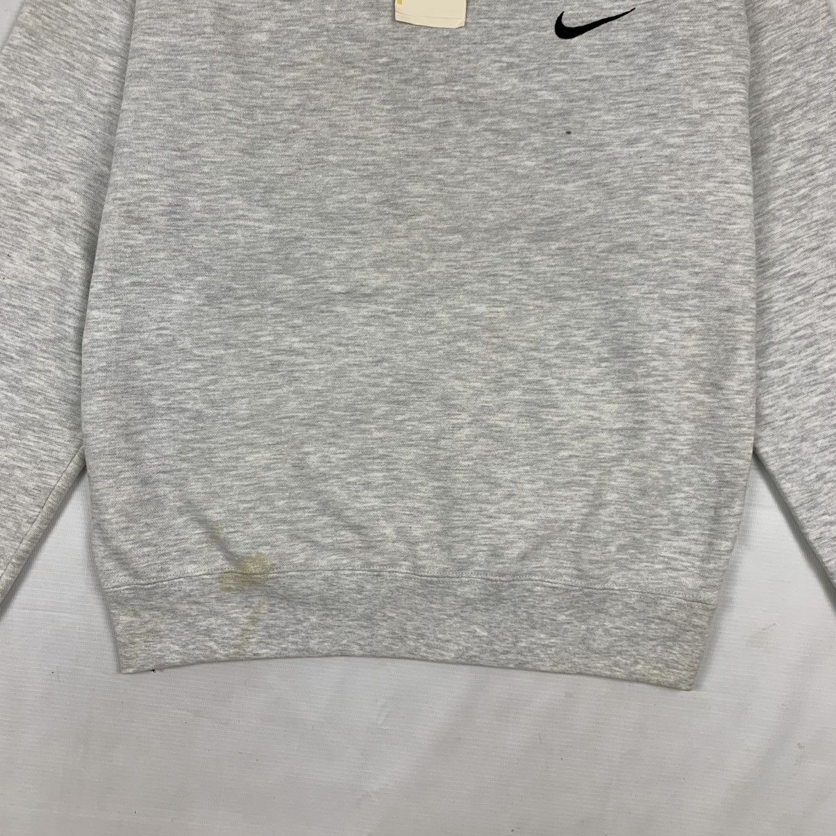 Nike × Vintage Vintage Deadstock Nike Small Swoosh Sweatshirt Size US XL / EU 56 / 4 - 5 Thumbnail