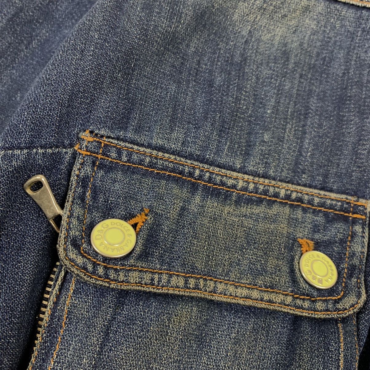 Dolce & Gabbana Vintage Dolce And Gabbana Denim Jacket Size US S / EU 44-46 / 1 - 5 Thumbnail