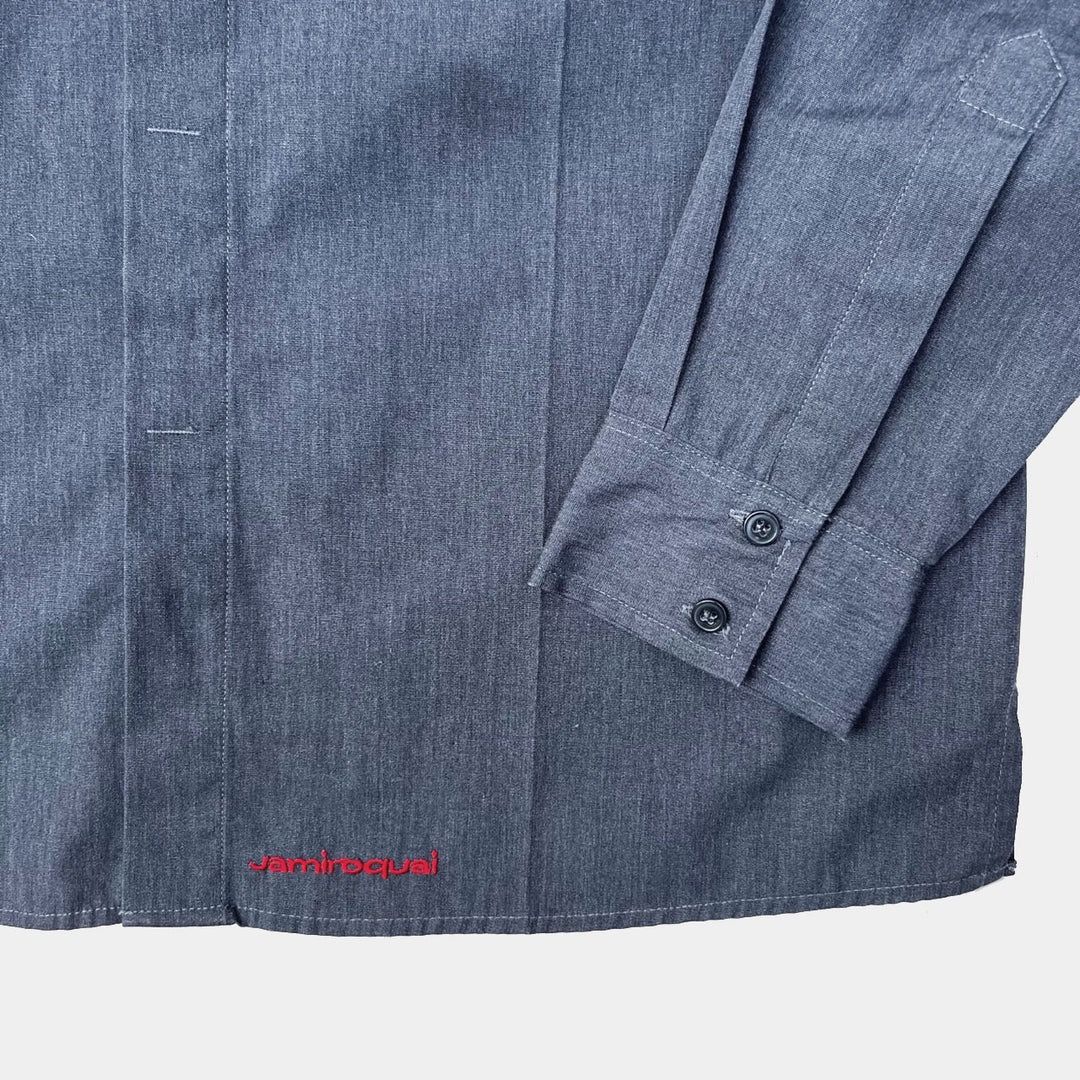 Vintage Jamiroquai Levi’s 99 Vtg Synkronized Promo Button Up Shirt Size US M / EU 48-50 / 2 - 2 Preview