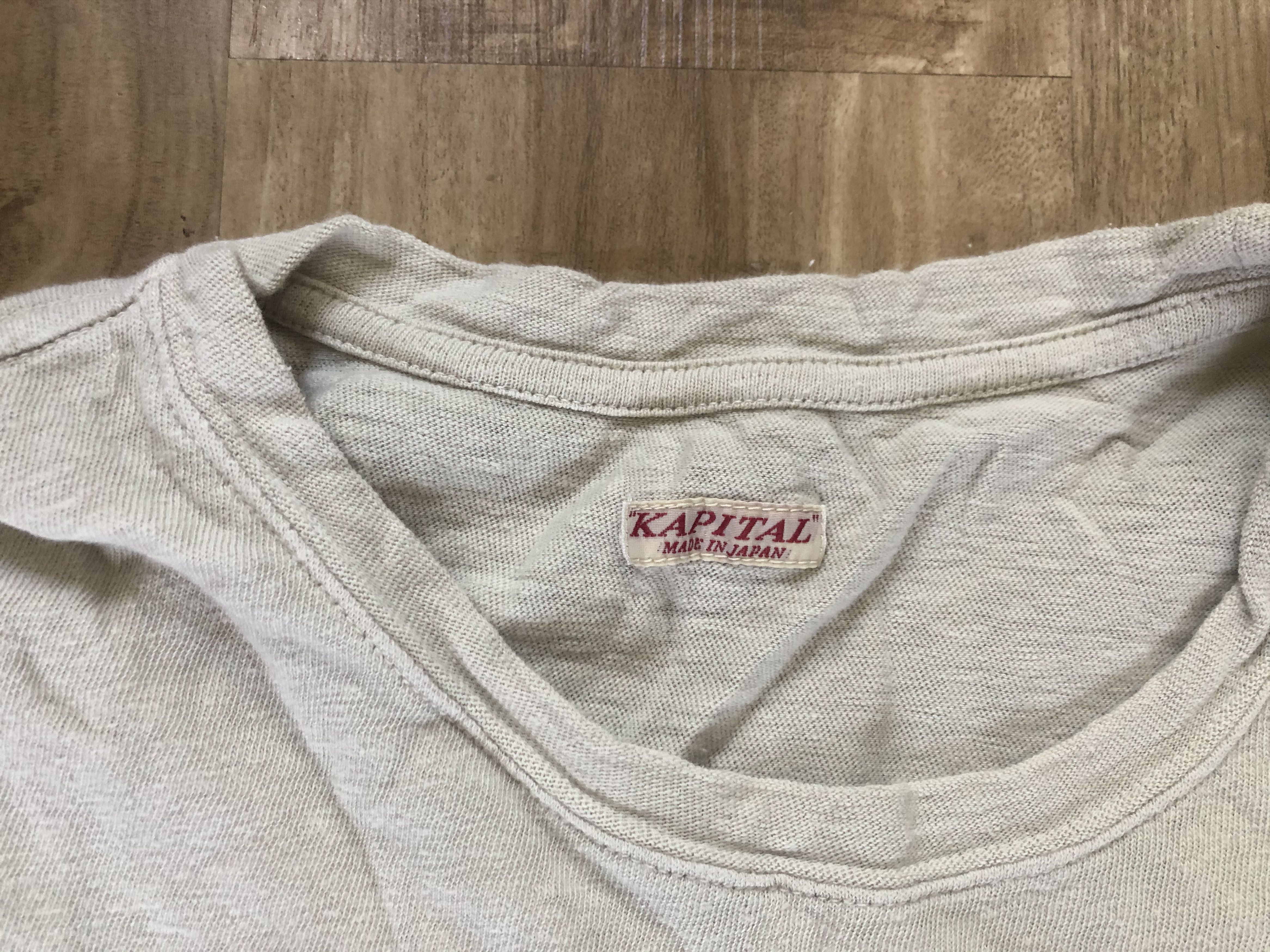 Kapital Kapital Slub T Shirt Size US S / EU 44-46 / 1 - 2 Thumbnail