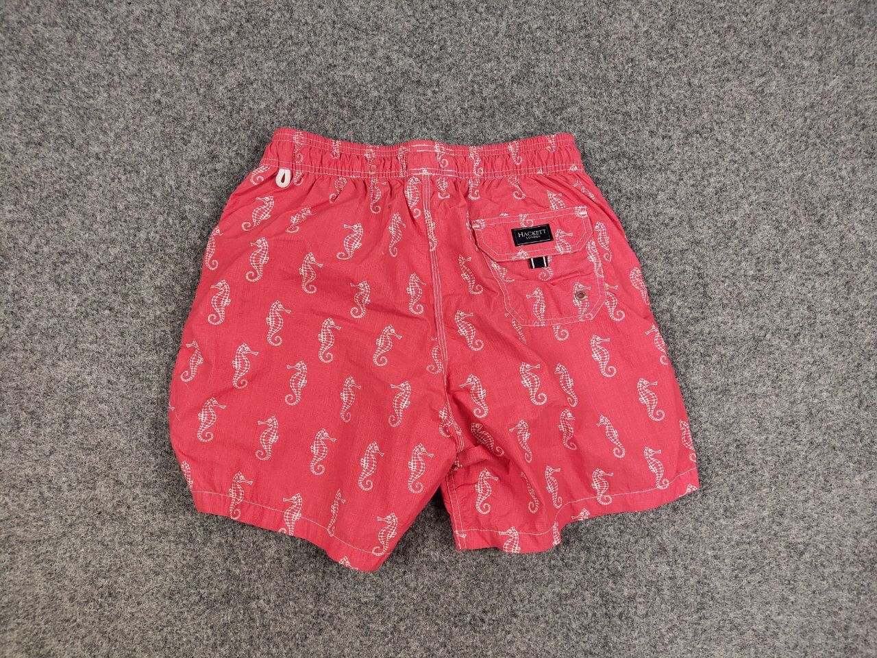 Hackett Hackett London Coral Multi logo Premium Casual Shorts Size US 32 / EU 48 - 9 Thumbnail