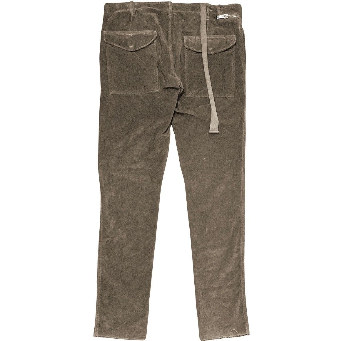 Rick Owens Rick Owens DRKSHDW Velvet Double Layer Aircut Denim 2007 F/W Size US 36 / EU 52 - 4 Thumbnail