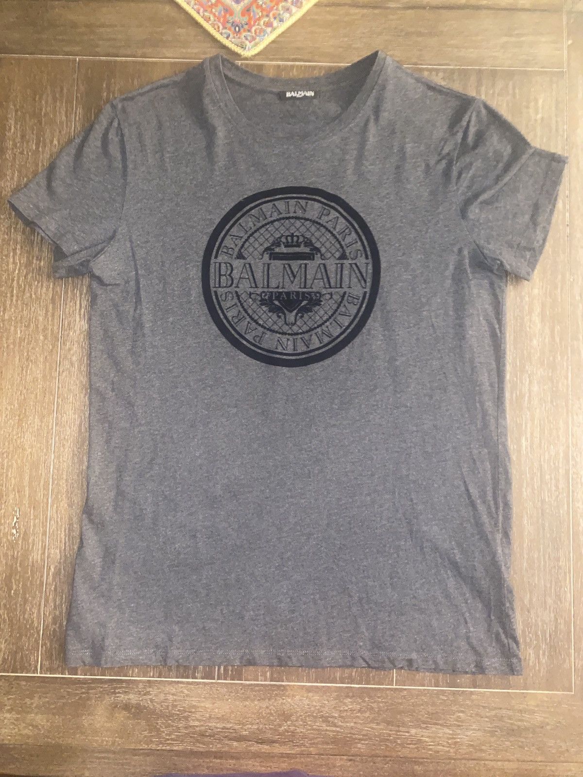 Balmain coin logo T-shirt