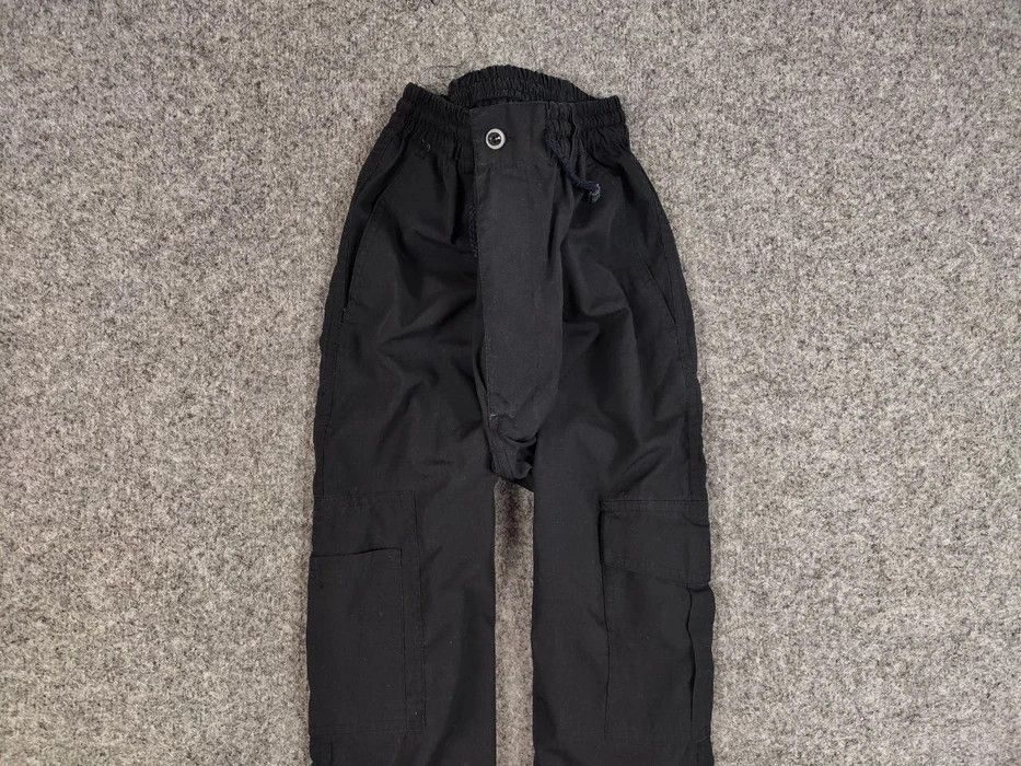 Japanese Brand Vintage 90's Cargo Pants Travis Scott Japan Black Hype Size US 32 / EU 48 - 3 Thumbnail