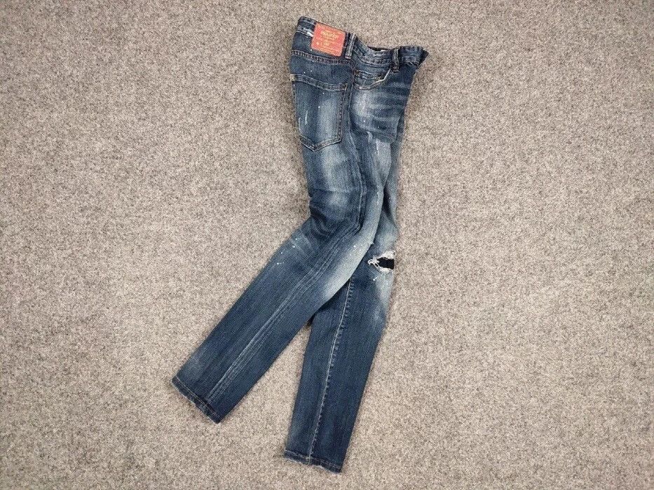 Dsquared2 Dsquared2 Authentic Slim Fit jeans Distressed Blue Denim Size US 30 / EU 46 - 6 Thumbnail