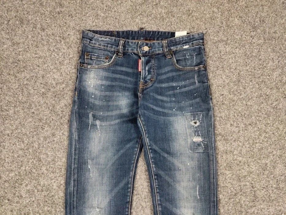 Dsquared2 Dsquared2 Authentic Slim Fit jeans Distressed Blue Denim Size US 30 / EU 46 - 3 Thumbnail